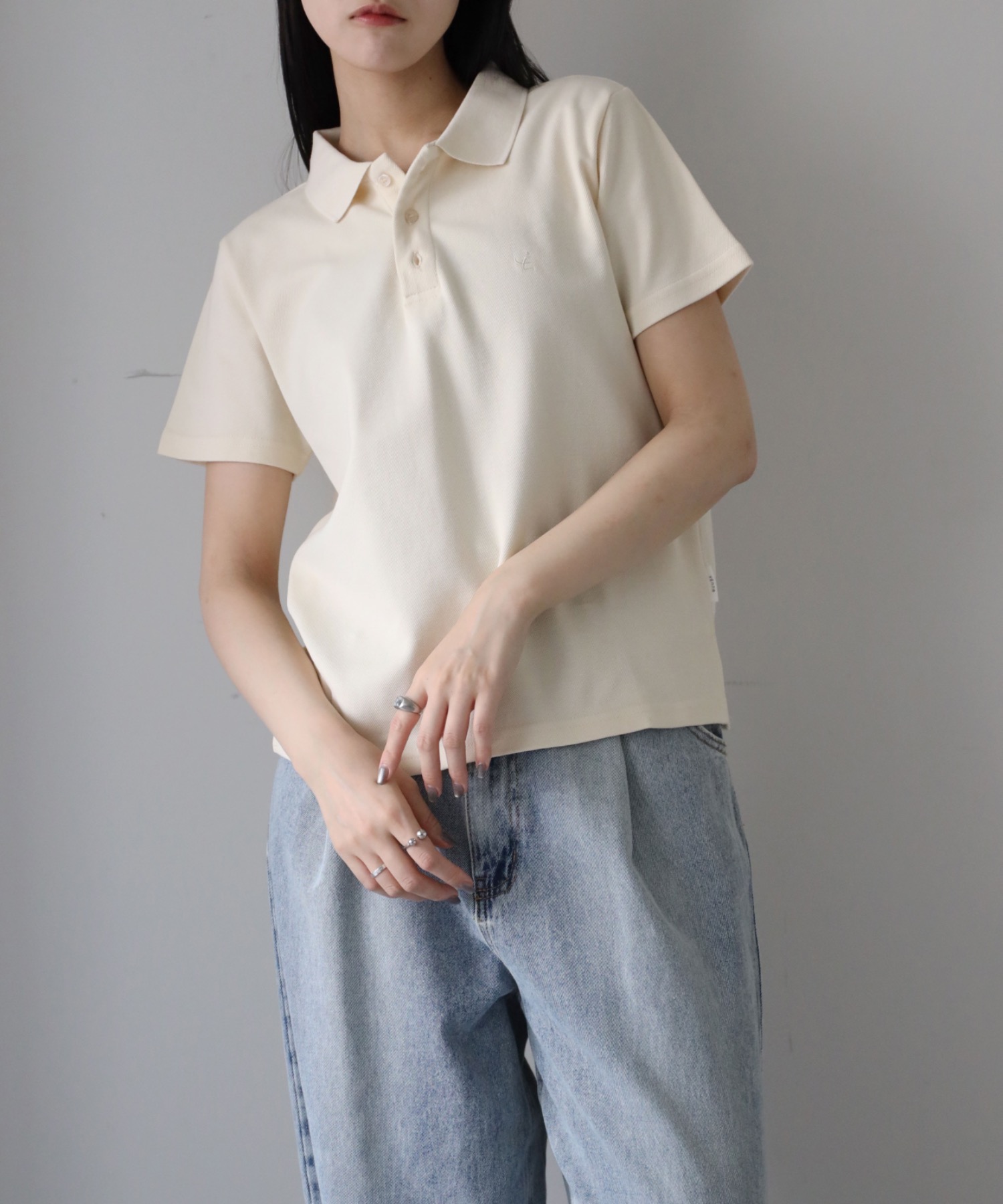 model：164cm. 着用サイズ：FREE