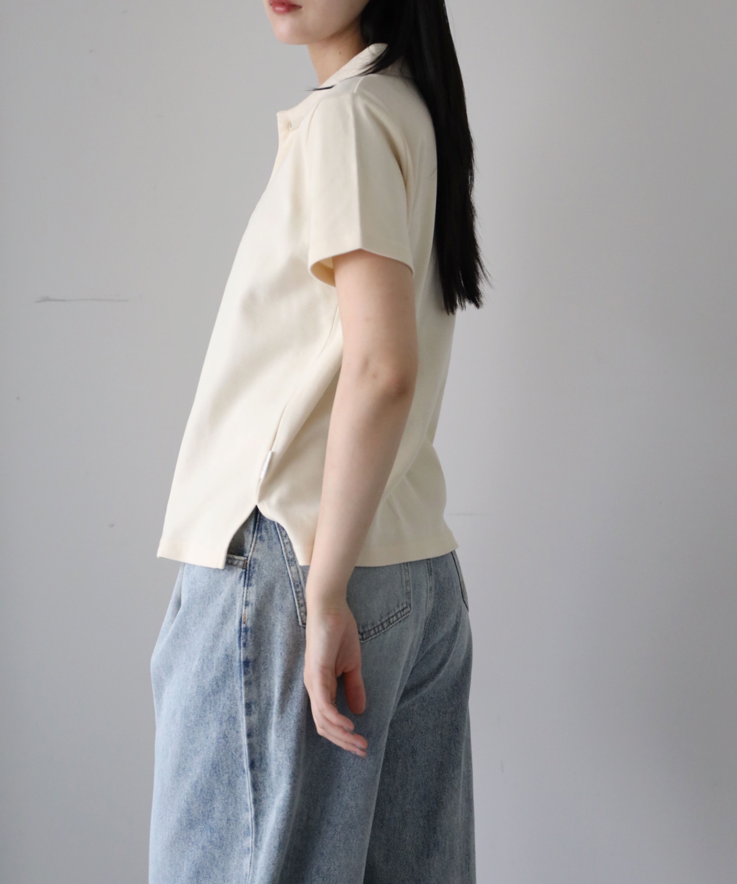 model：164cm. 着用サイズ：FREE