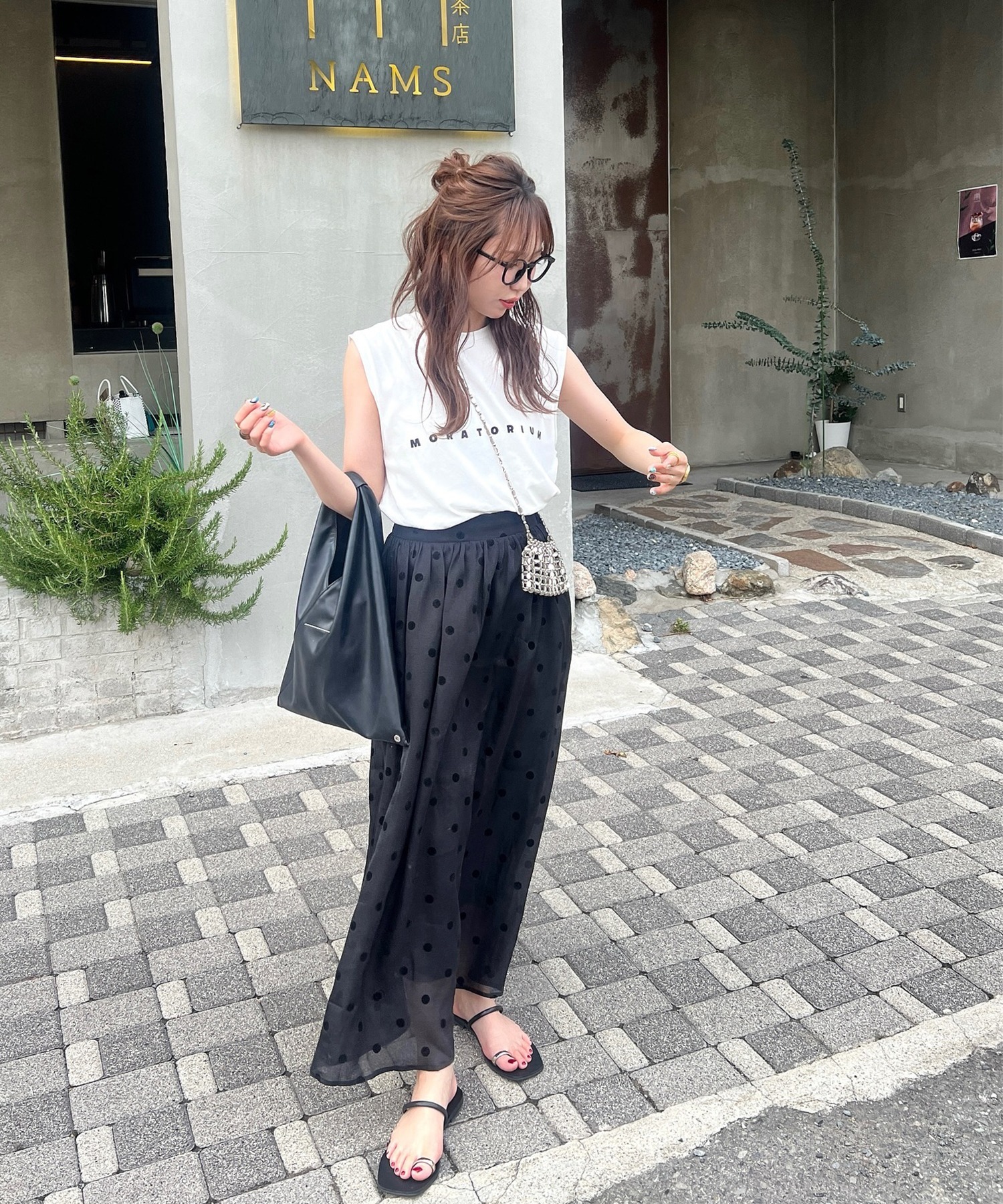 model：H153　着用サイズ：M