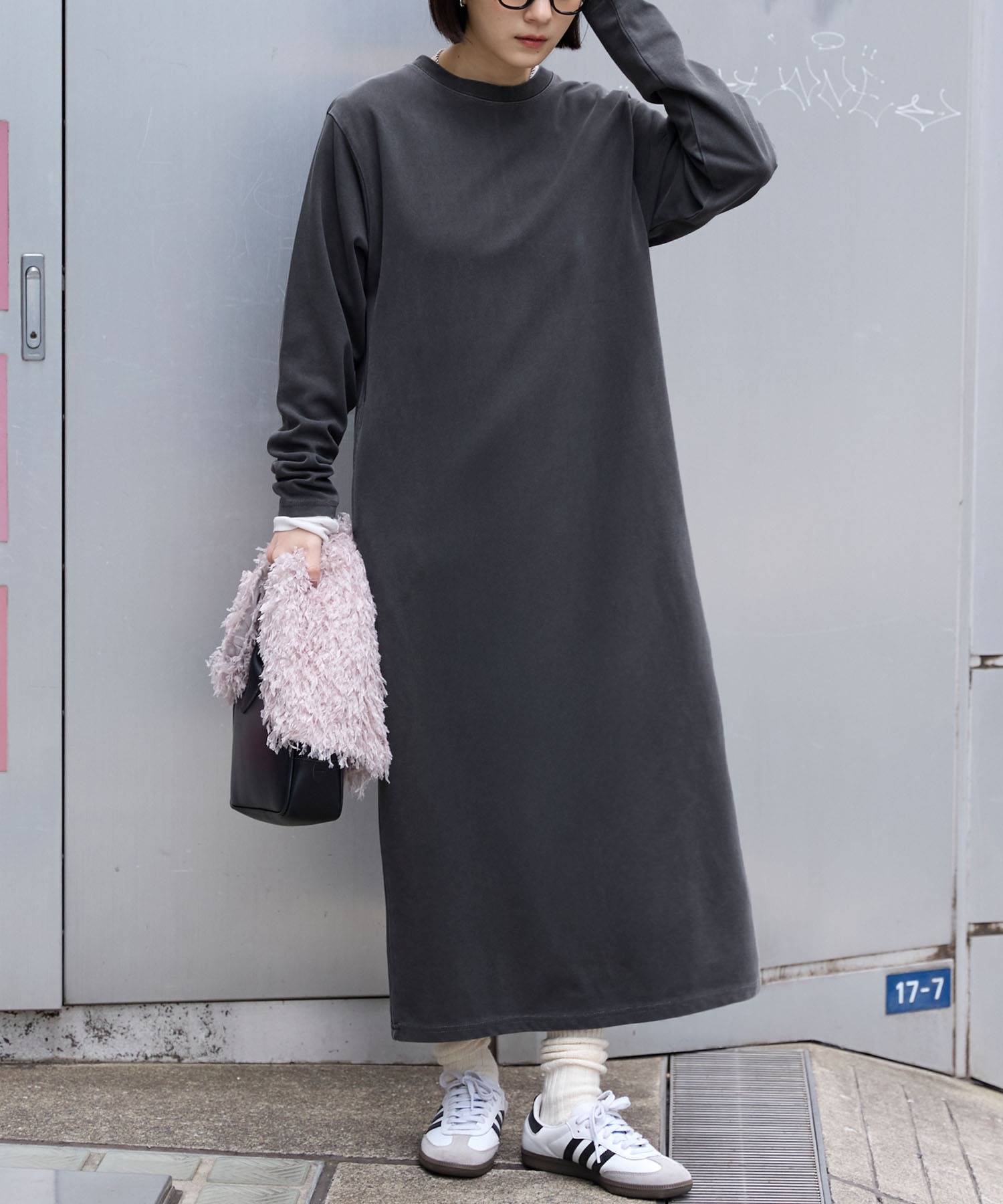 アンチピリング/ウォッシャブル>ヴィンテージライク ダンボール