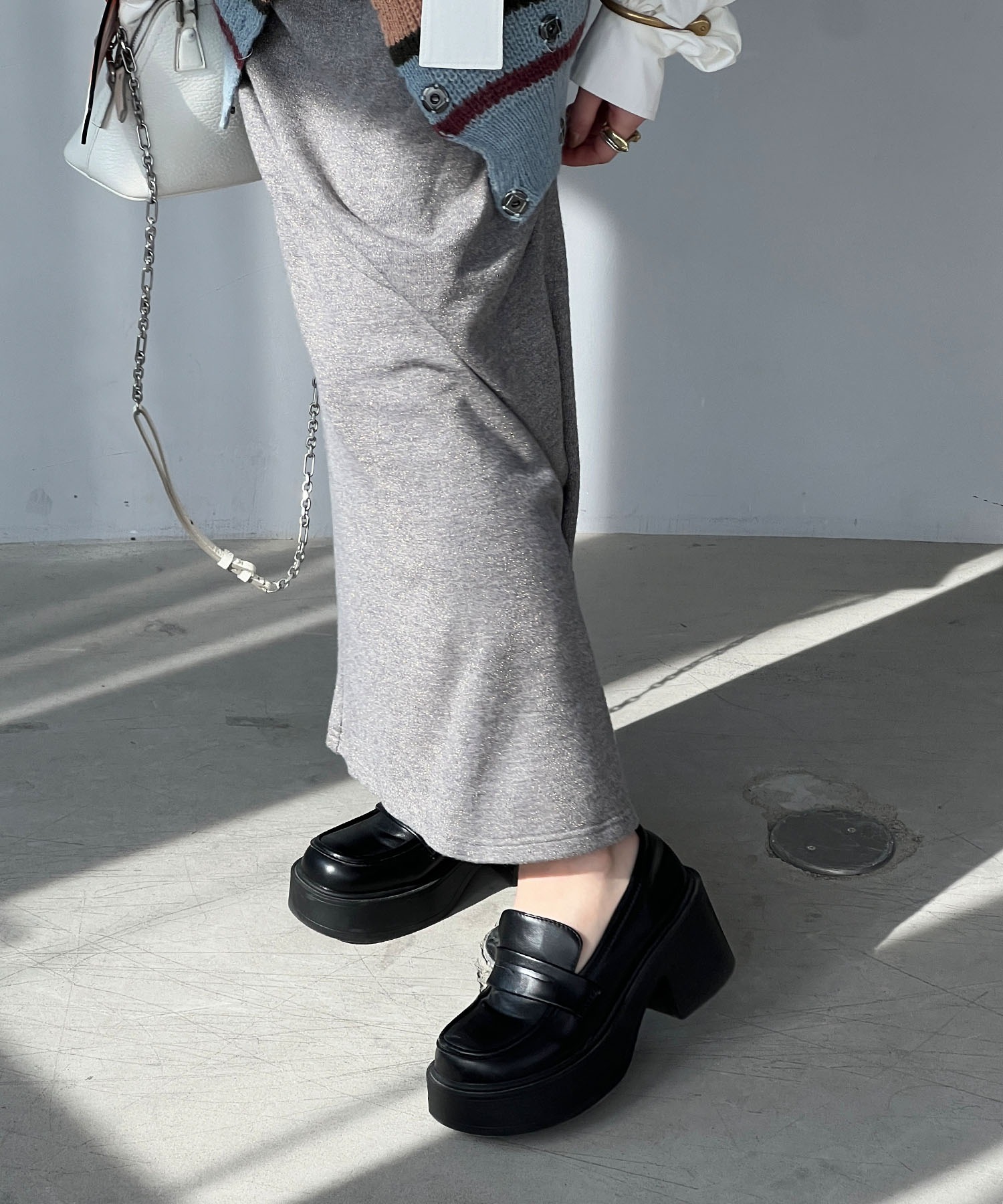 極美品✨モンクレール　MONCLER ローファー　チャンキーヒール　レザー　厚底 楽天市場】モンクレール ローファー メンズ ドレスシューズ