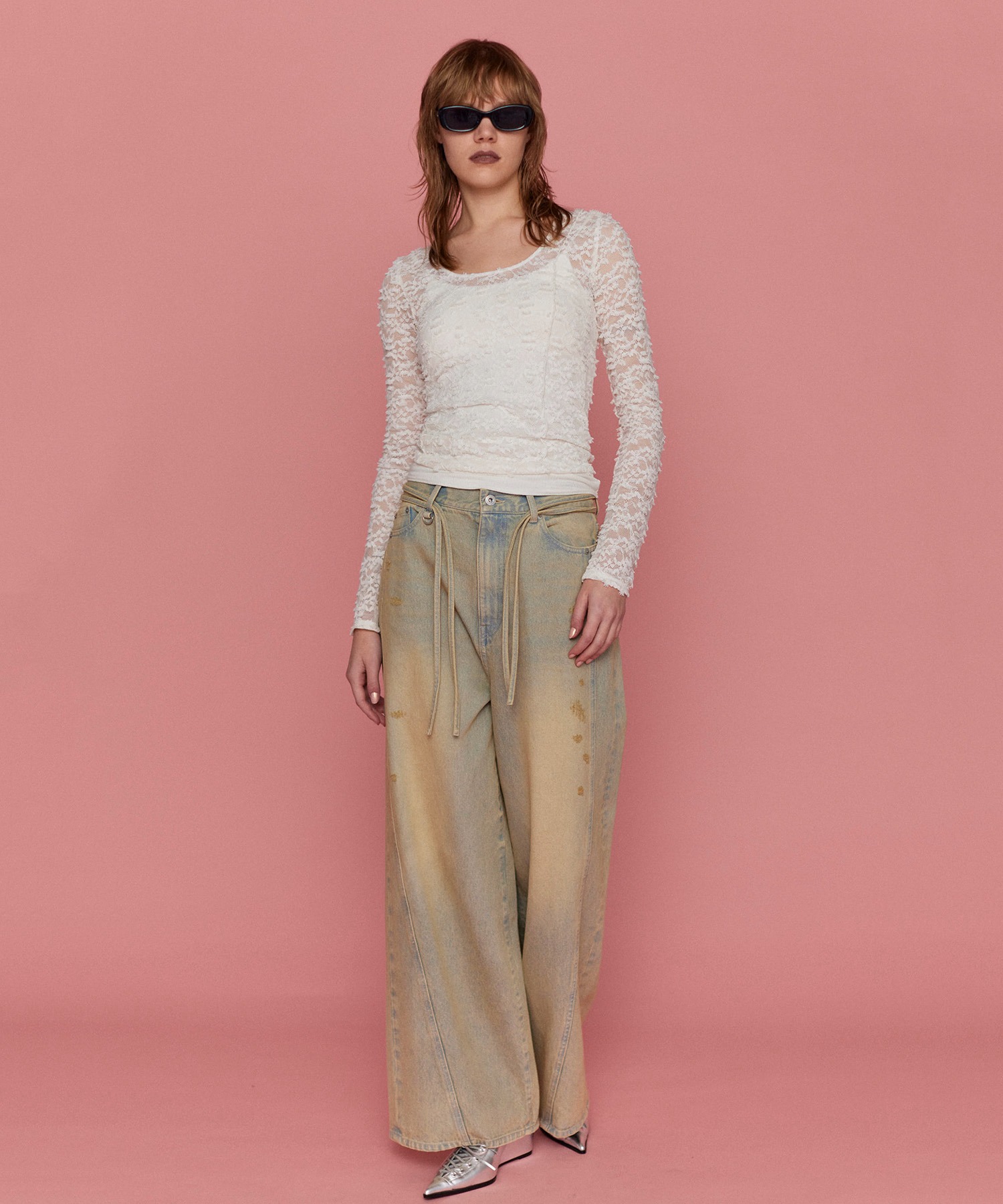 Colored Denim Pants/カラーデニムパンツ【MAISON SPECIAL/メゾン