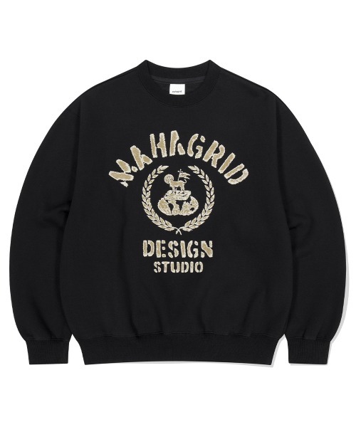 [MAHAGRID] VINTAGE COLLEGE SWEATSHIRT /追跡付 VINTAGE COLLEGE SWEATSHIRT - mahagrid | 60% - Asian Fashion