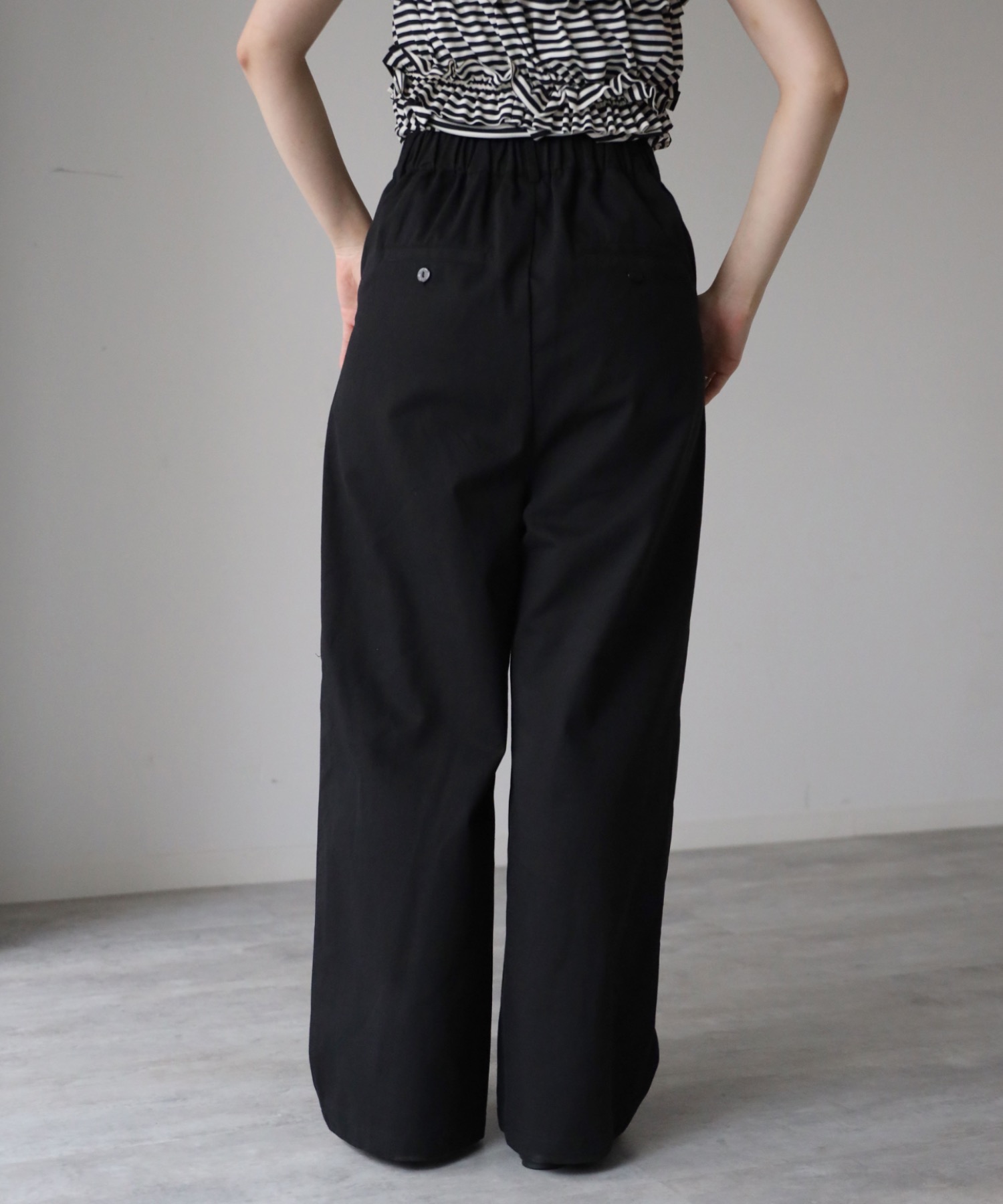 model：164cm. 着用サイズ：FREE