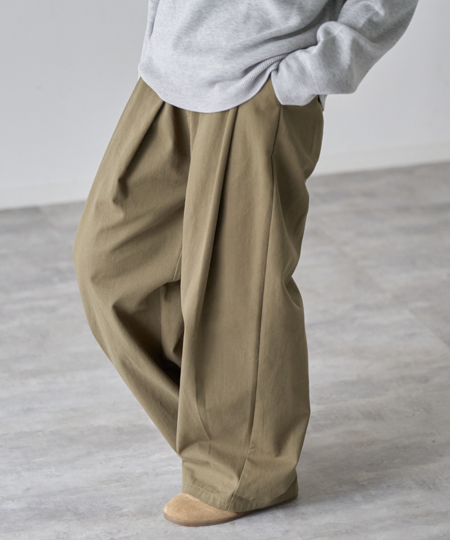 model: 162cm. 着用サイズ：FREE