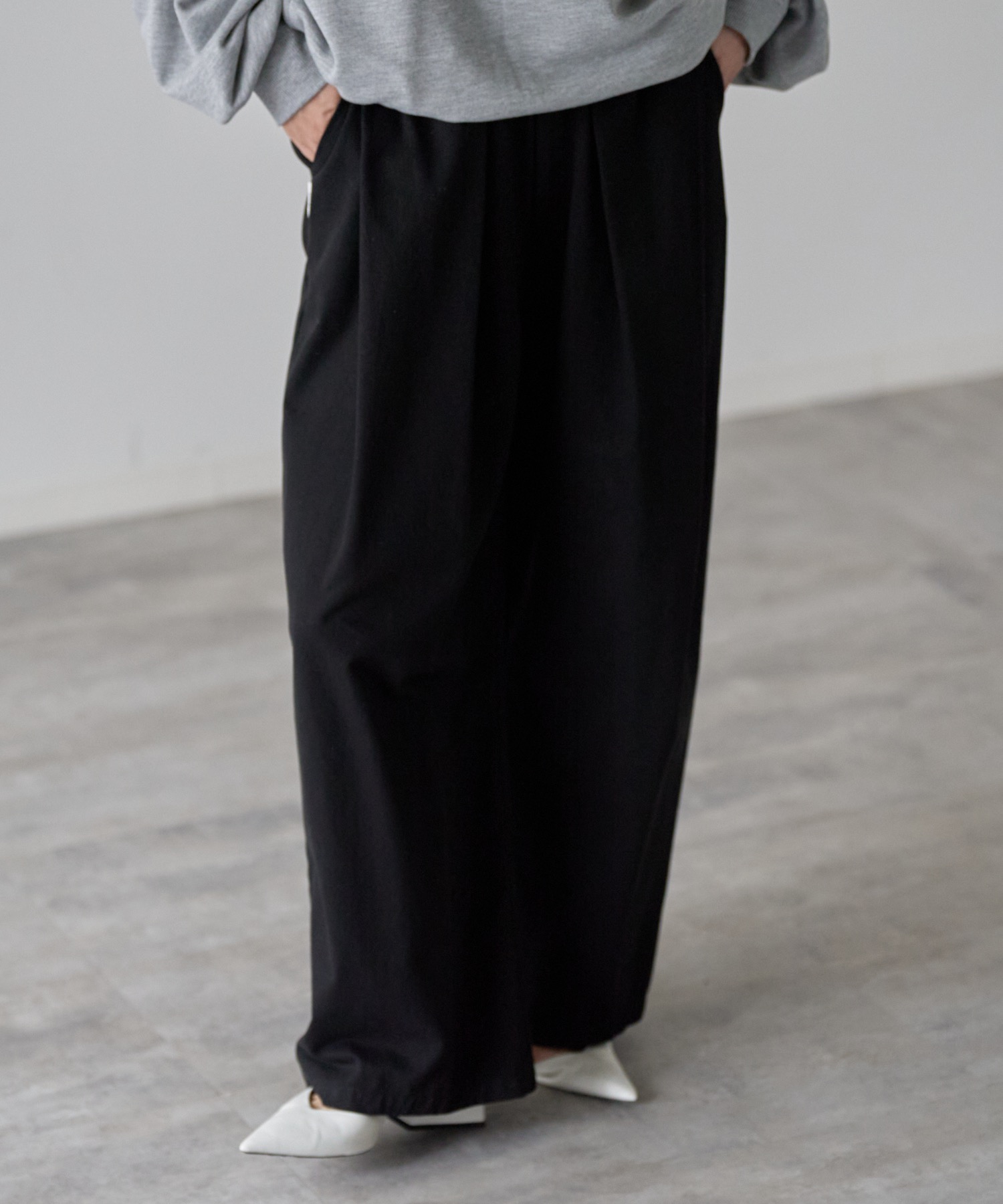 model: 162cm. 着用サイズ：FREE