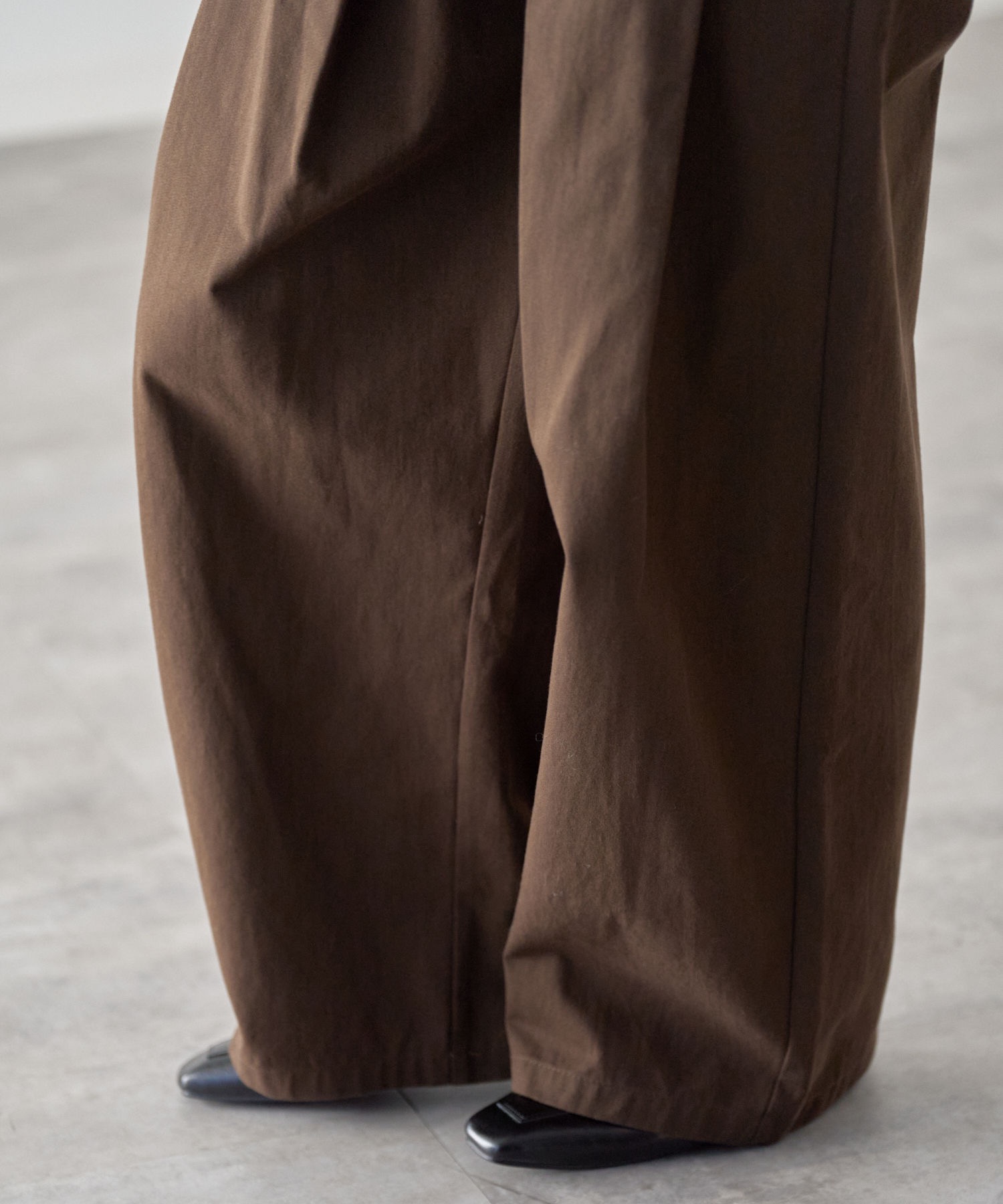 model：163cm. 着用サイズ：FREE