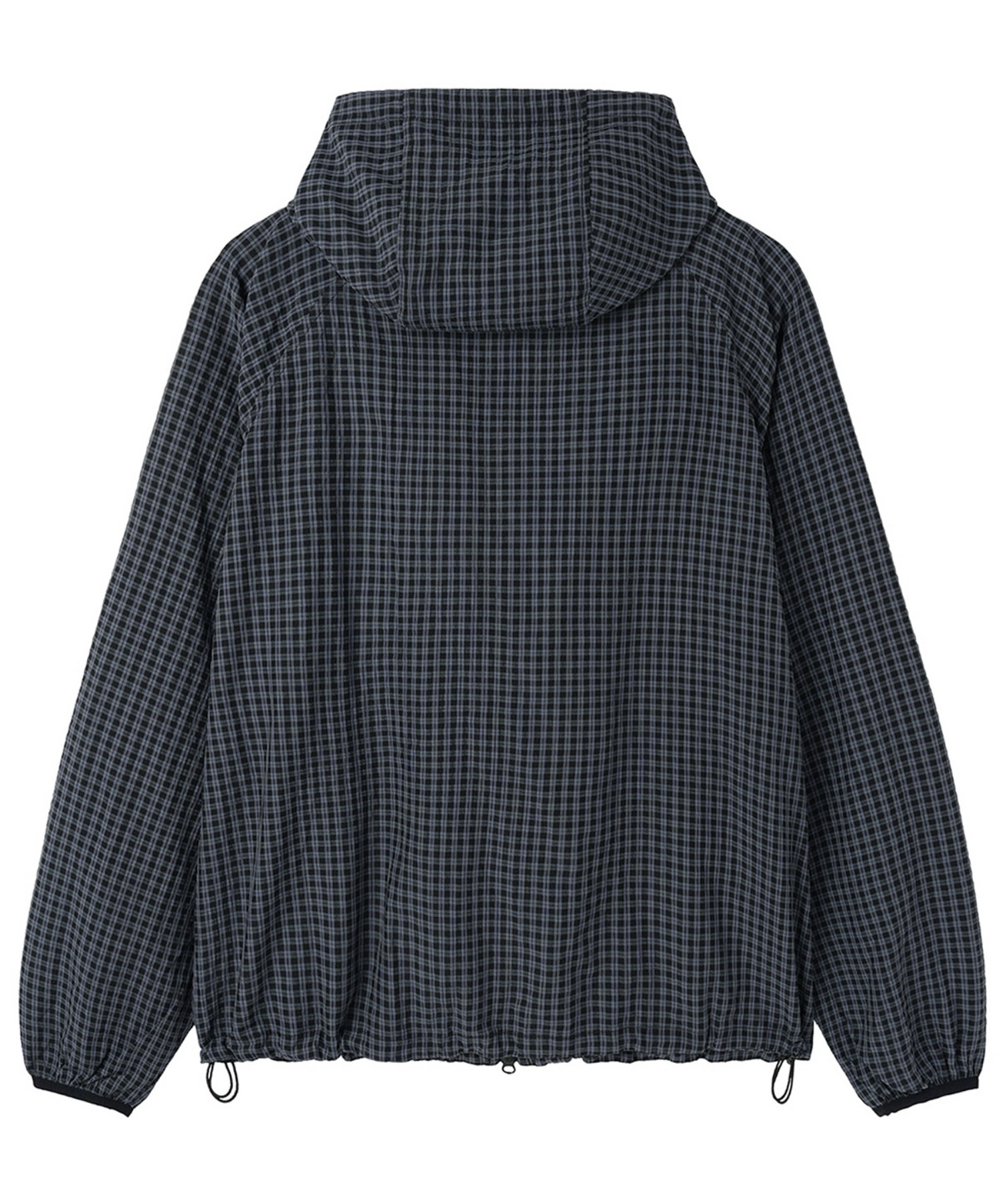 OY/オーワイ』CHECK HOODED WINDBREAKER/チェックフードウィンド