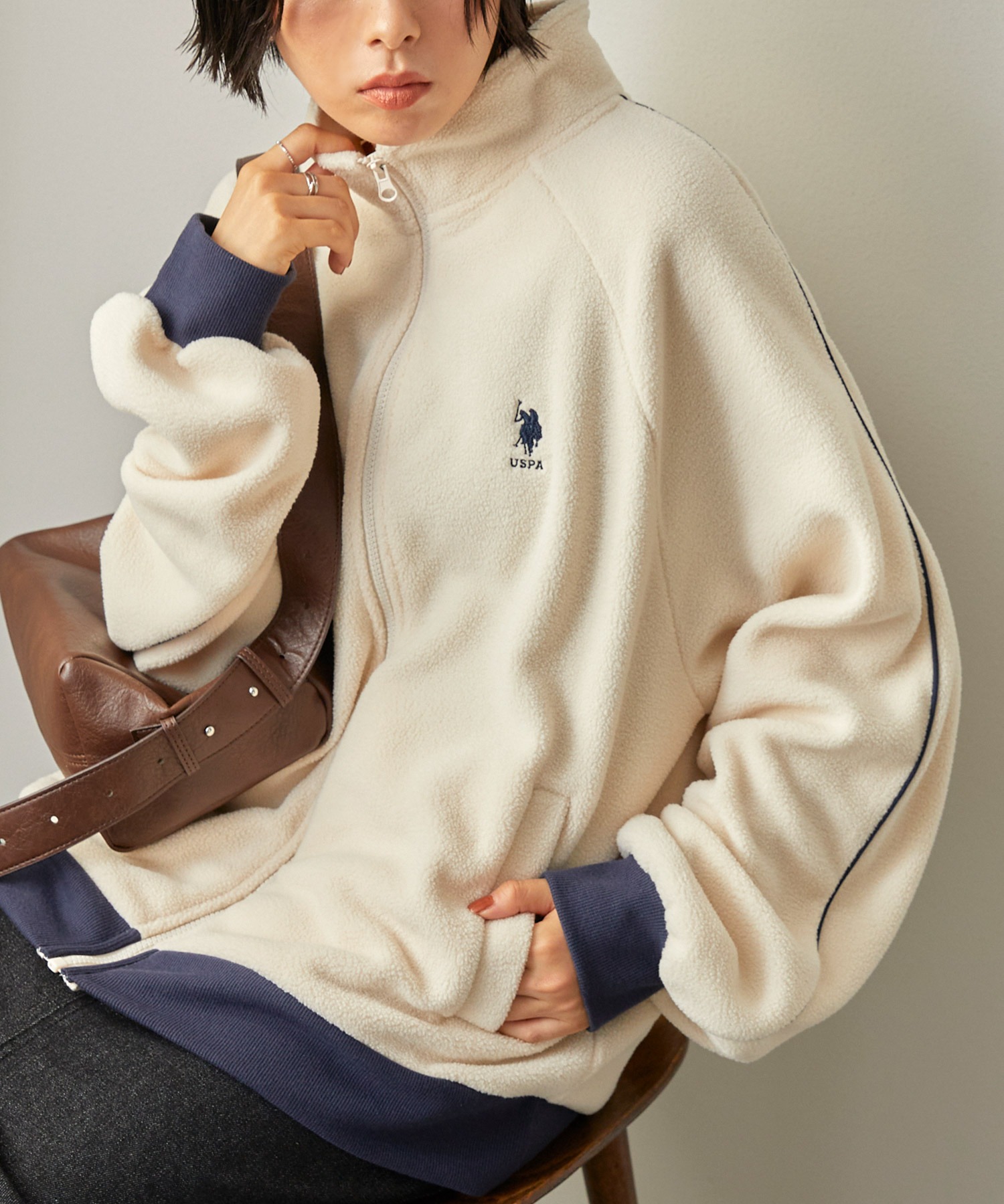 U.S. POLO ASSN. /ユーエスポロアッスン 別注 ワンポイント刺繍