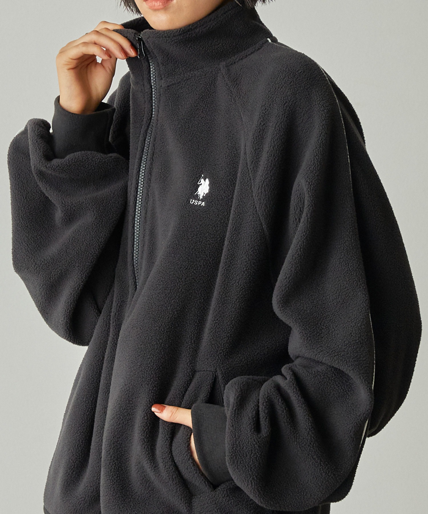 新品★未使用 BANDELBASIC N/S POLO ONE-PIECE XS LA POMME petit ワンピース ポロカラースポーツワンピース/Polo