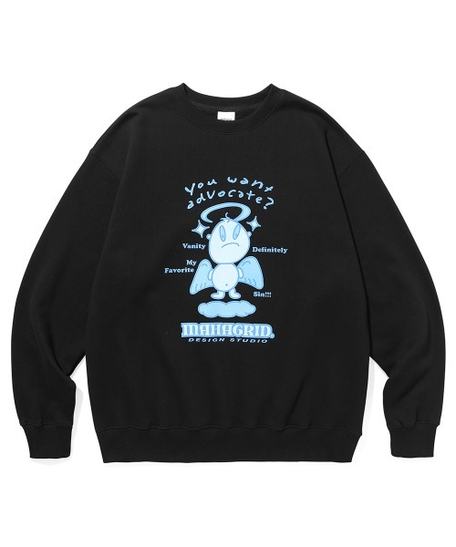 mahagrid/マハグリッド』FALLEN ANGEL SWEATSHIRT/フォールン