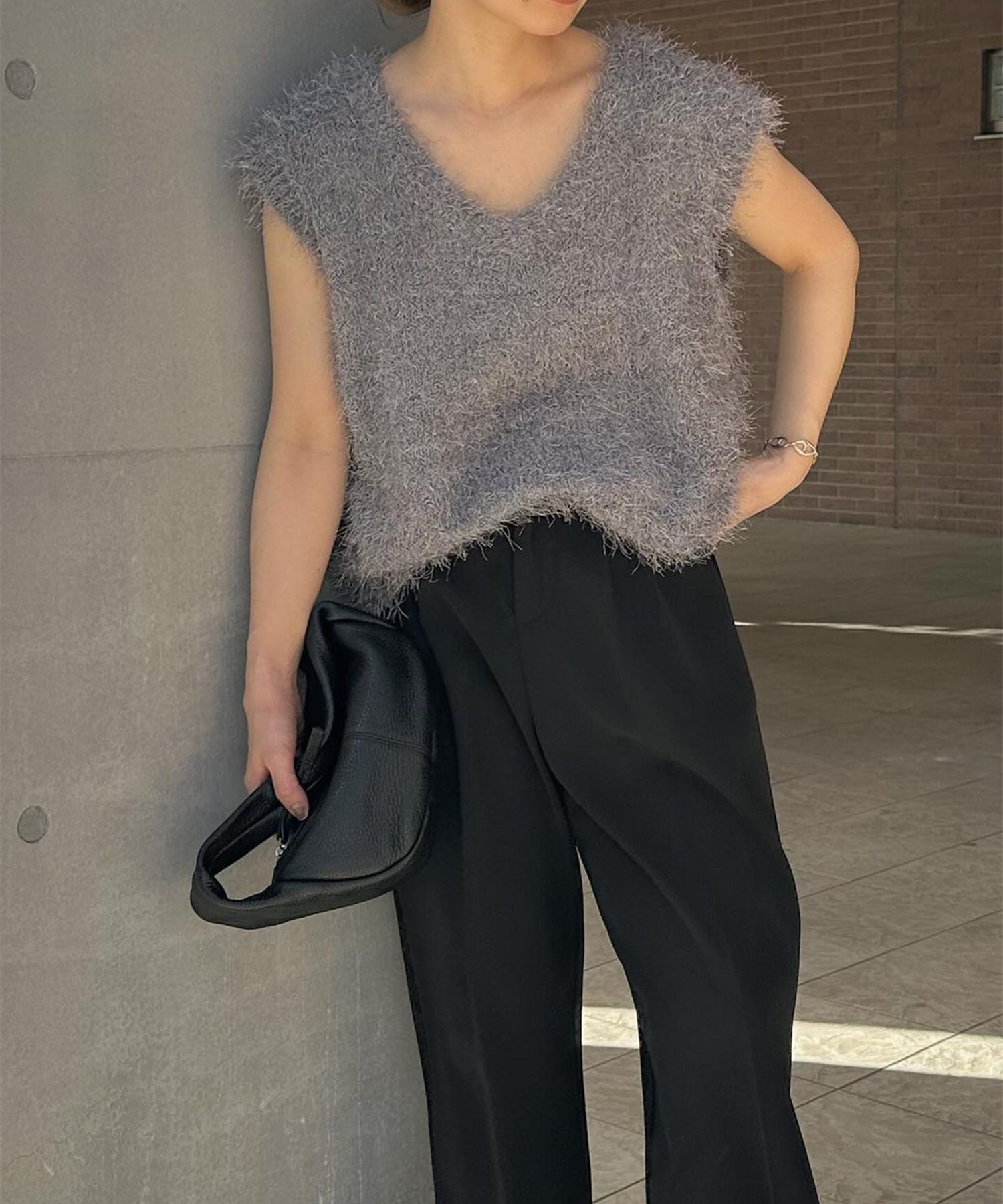 model：H159　着用サイズ：F