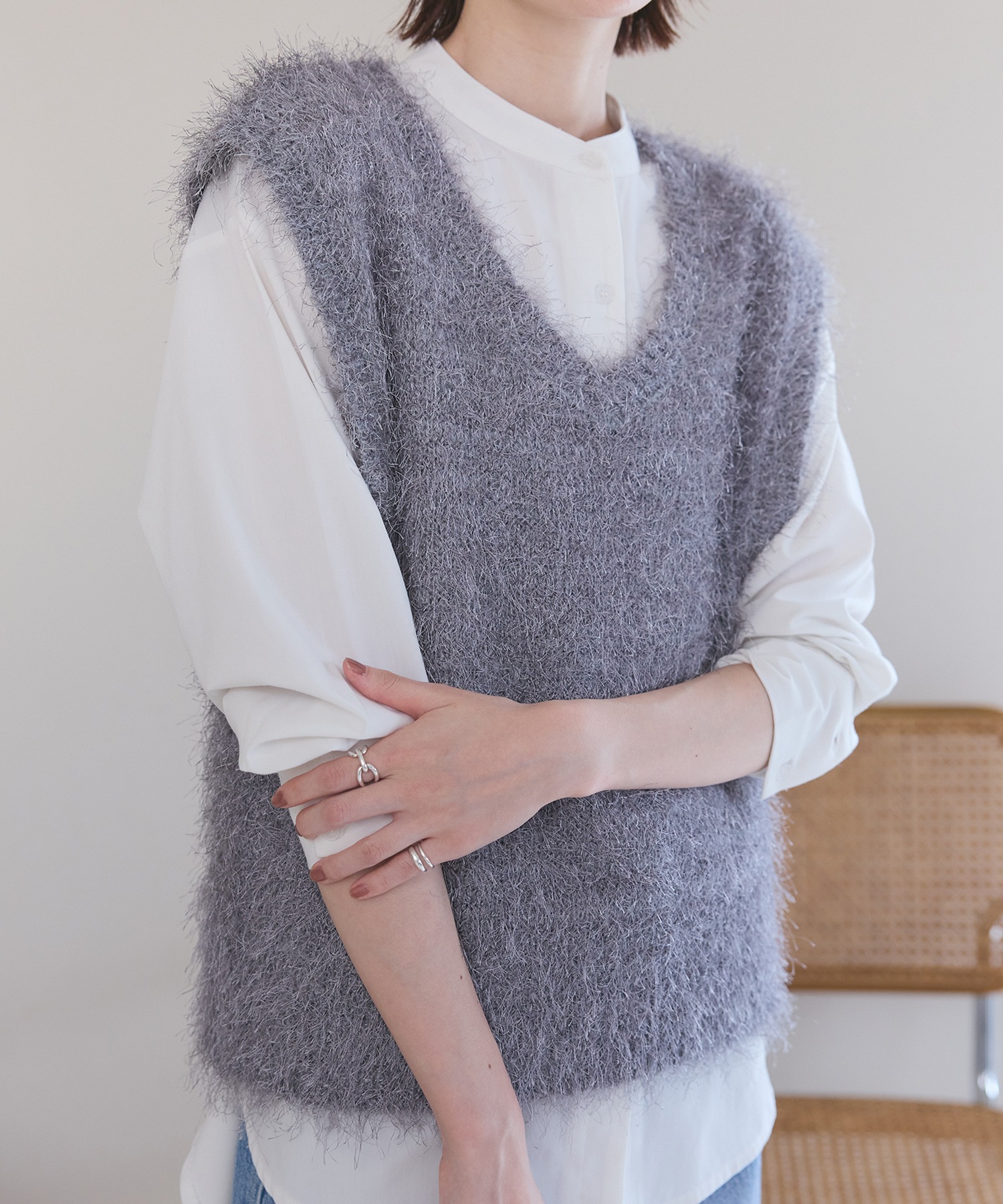 model：H165　着用サイズ：F
