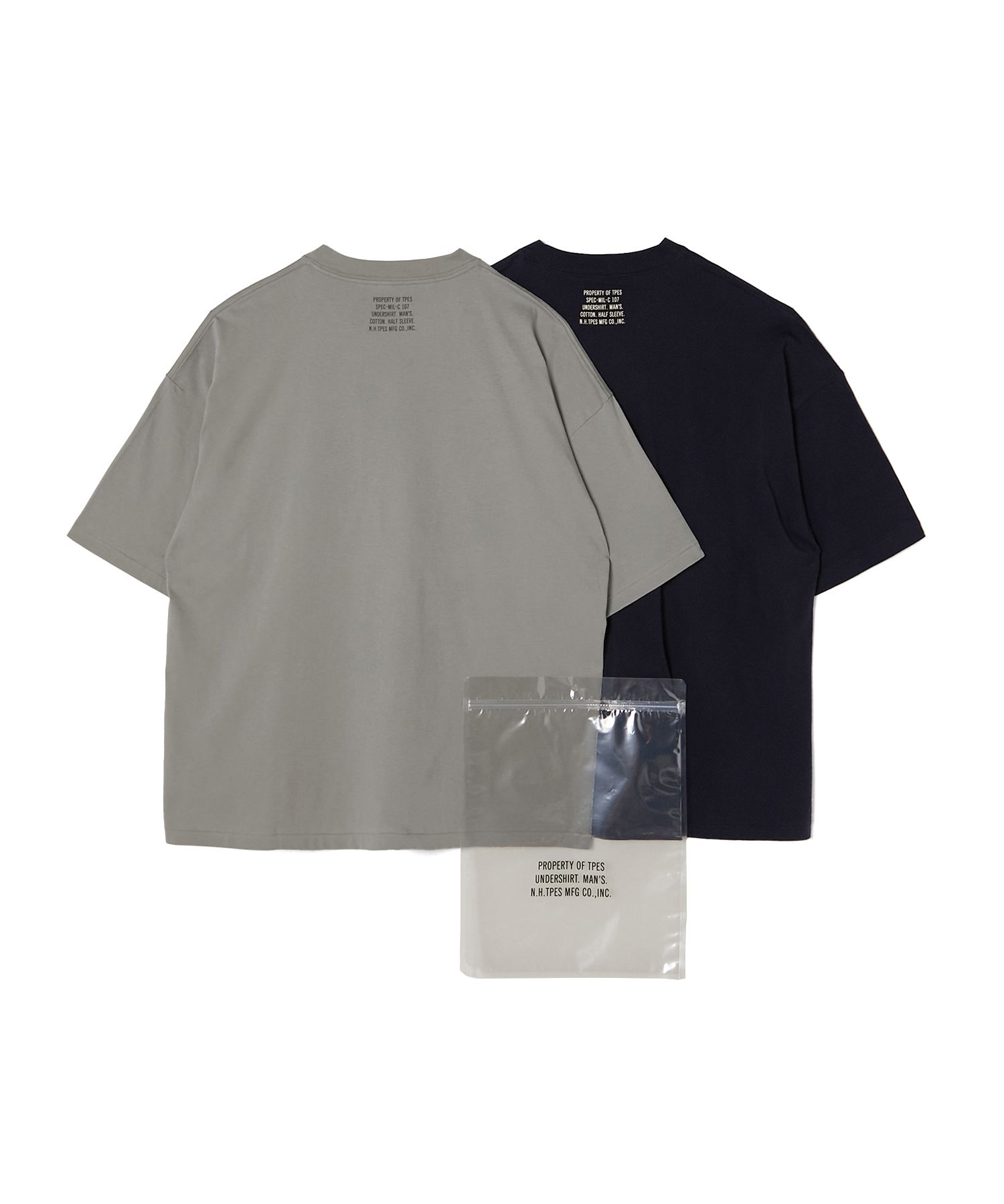 送料関税込み[ANTIDOTE]6％ウールTシャツ★新作★男女兼用★ 2PACK T-SHIRT N.HOOLYWOOD TEST PRODUCT EXCHANGE SERVICE│N