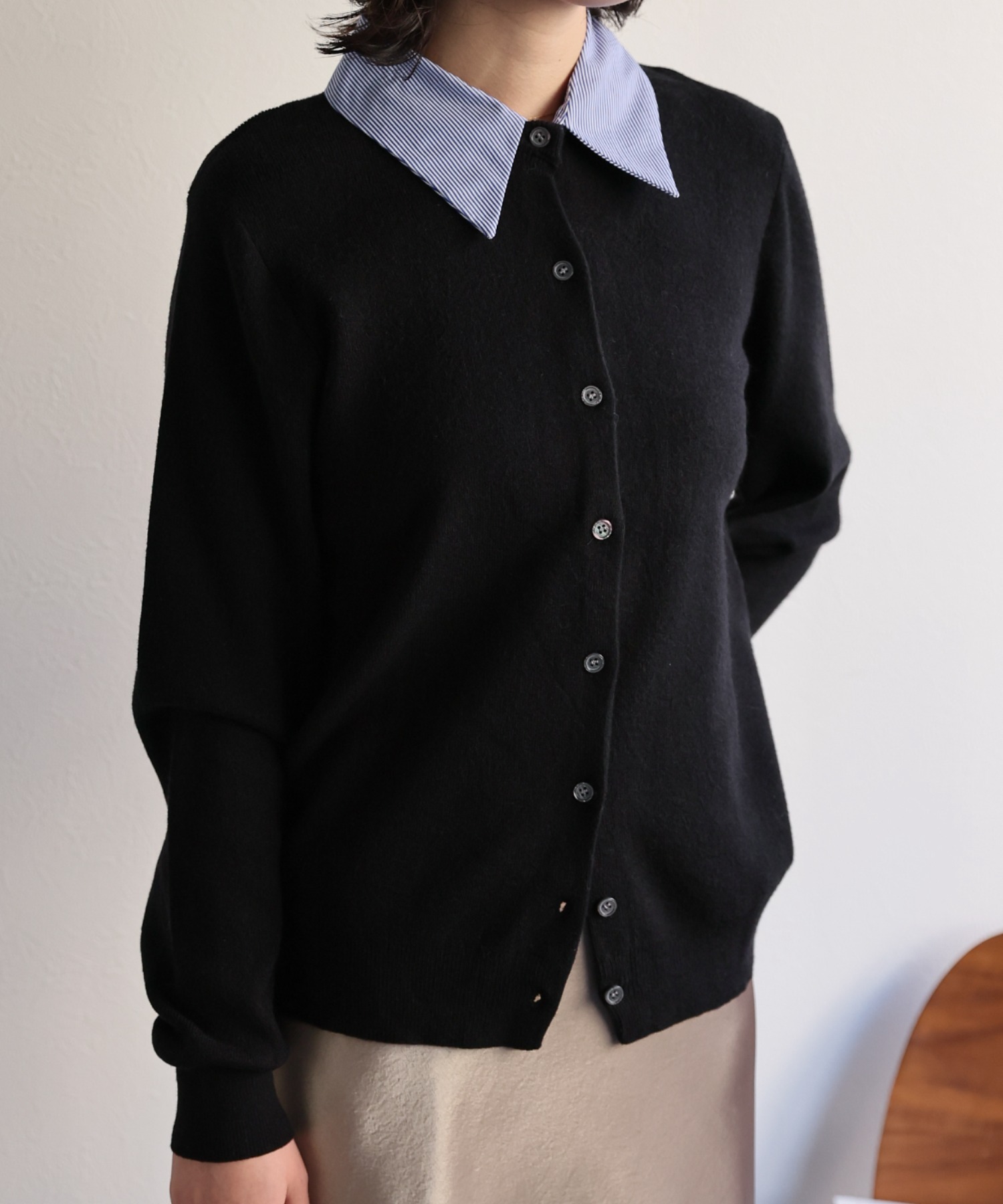 model:160cm　着用サイズ:F