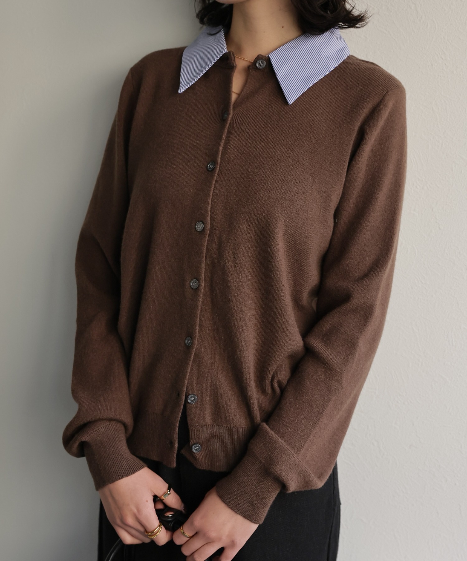 model:160cm　着用サイズ:F