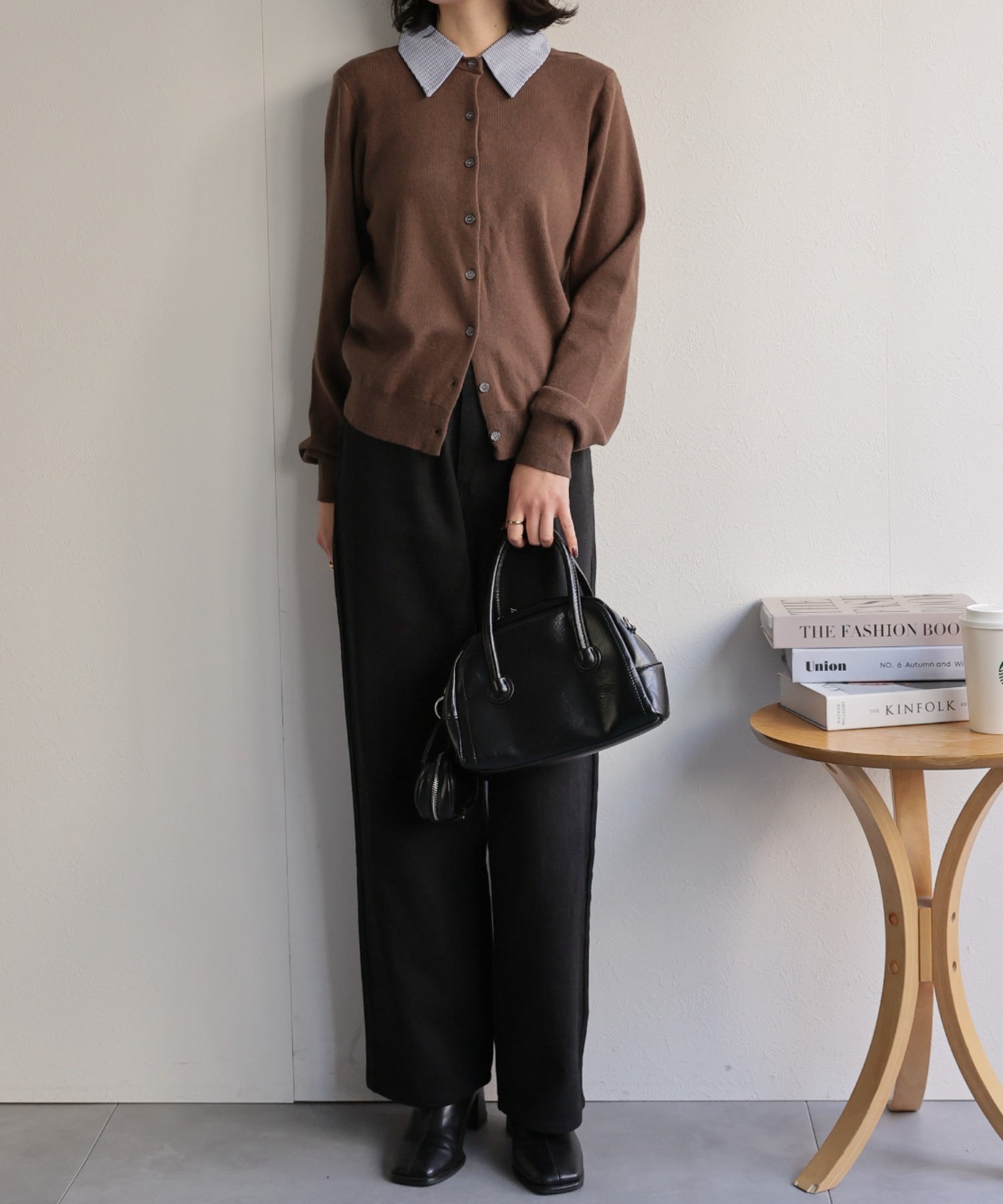 model:160cm　着用サイズ:F