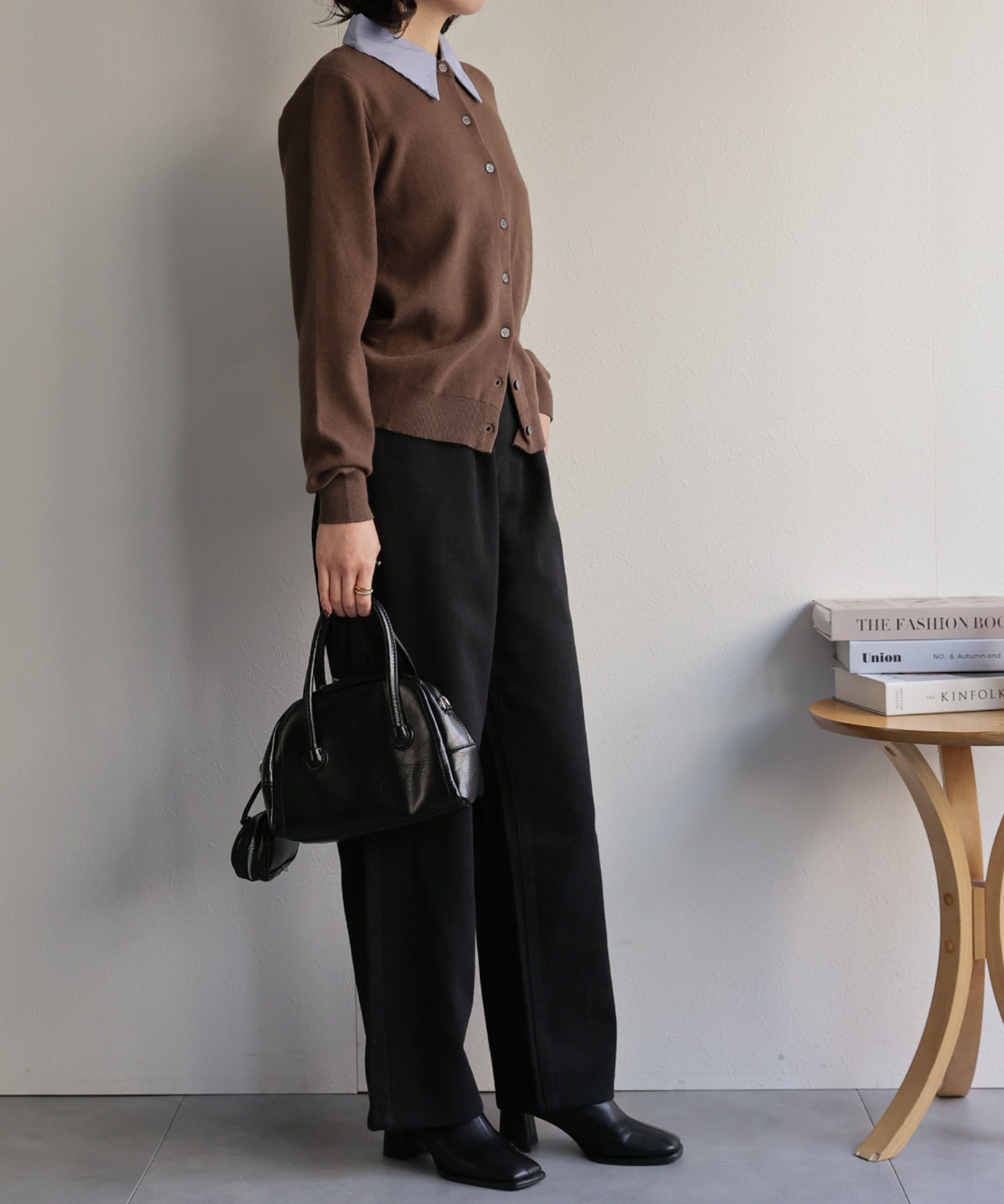 model:160cm　着用サイズ:F