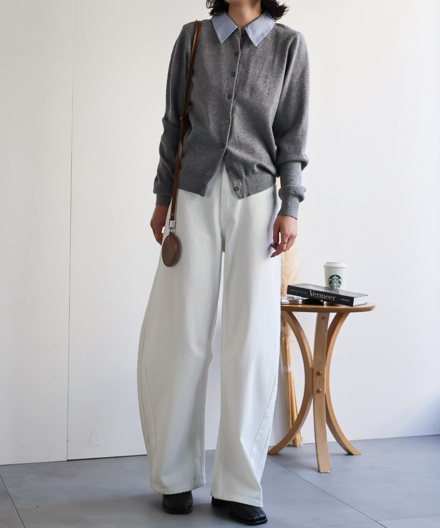model:160cm　着用サイズ:F