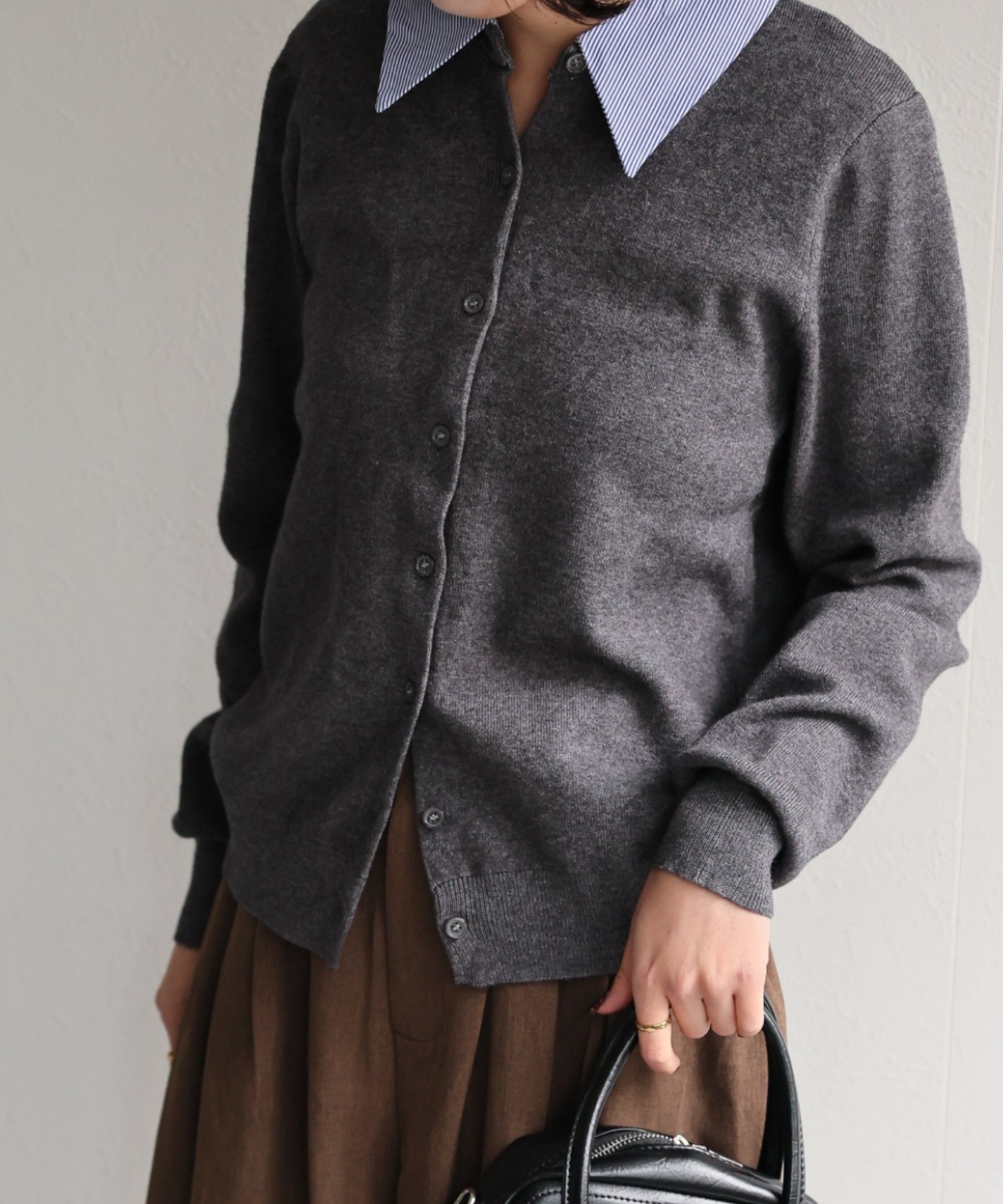 model:160cm　着用サイズ:F