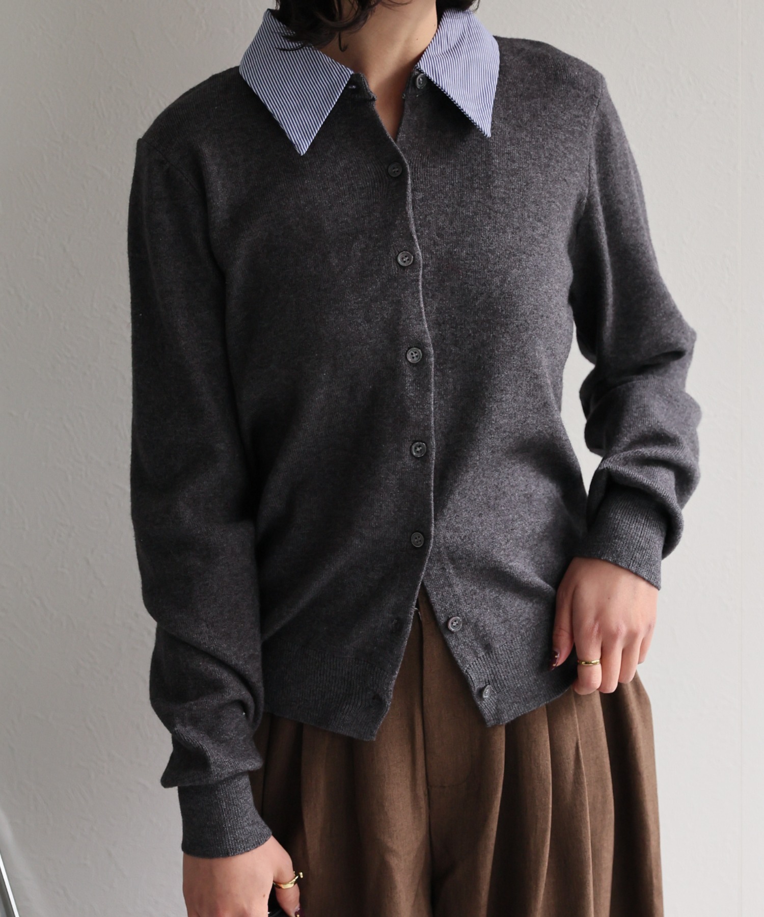 model:160cm　着用サイズ:F