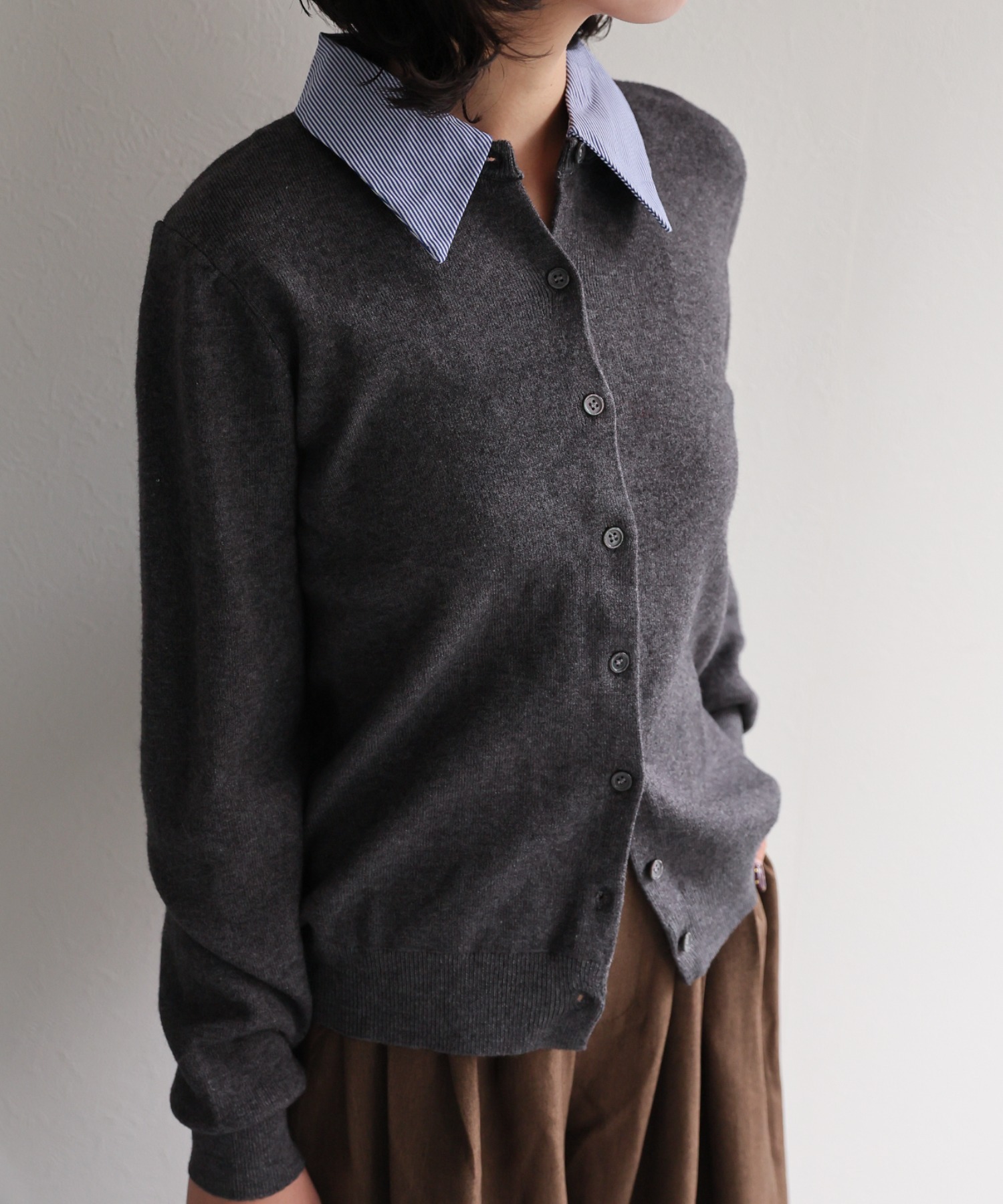 model:160cm　着用サイズ:F