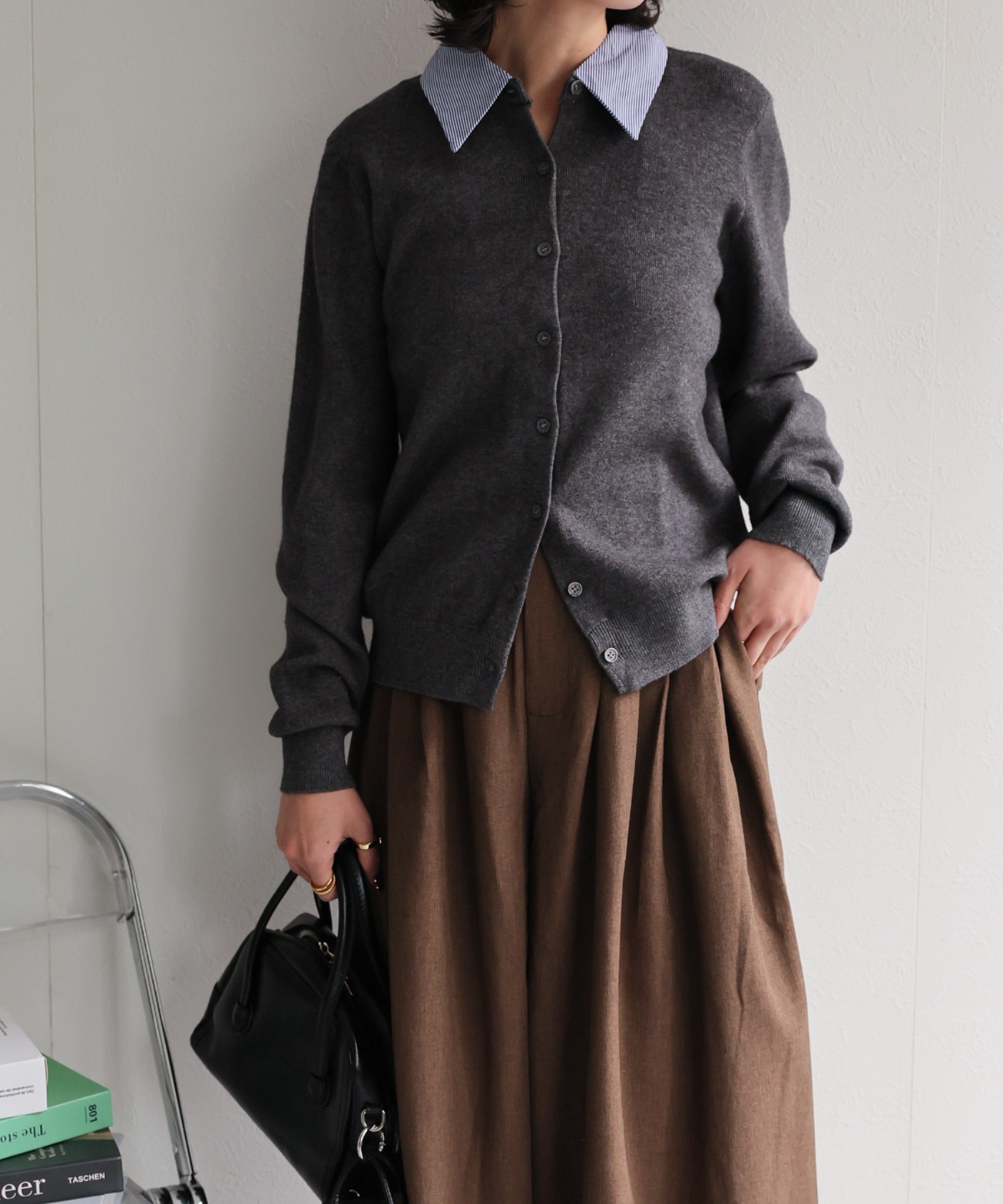 model:160cm　着用サイズ:F