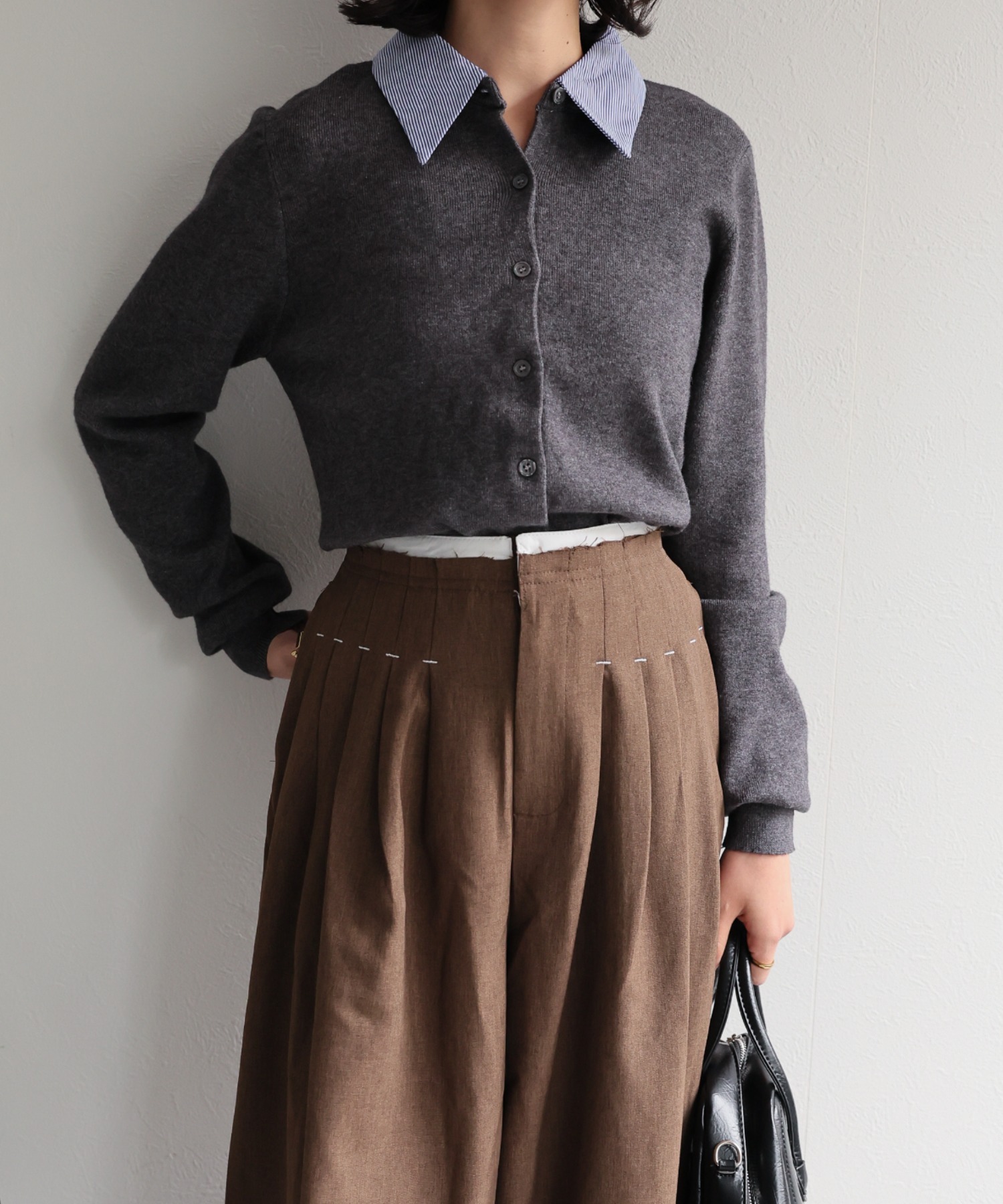 model:160cm　着用サイズ:F