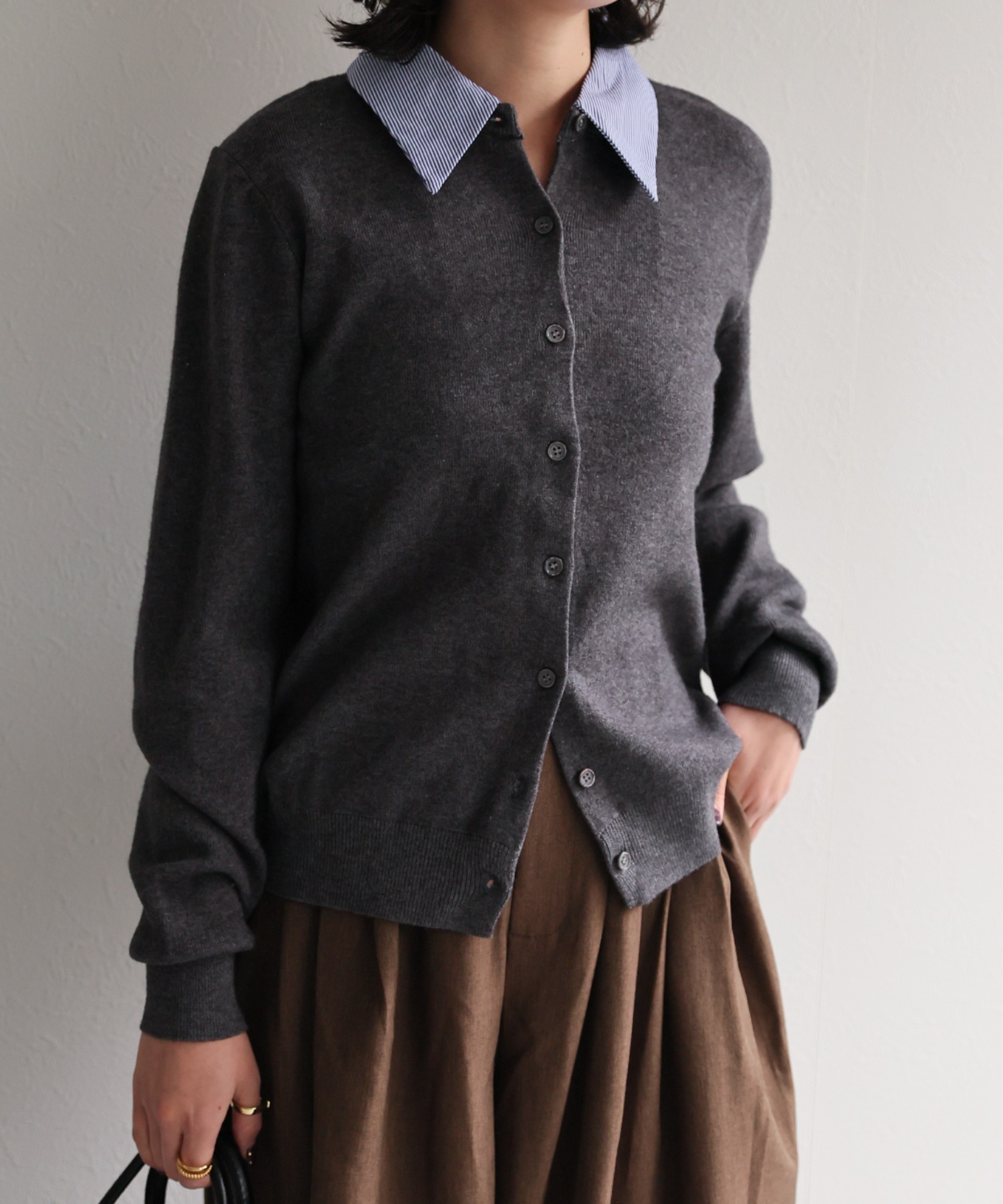 model:160cm　着用サイズ:F