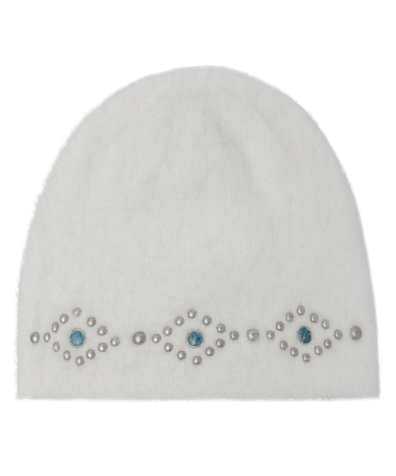 OY/オーワイ』HAIRY STUD BEANIE/ヘアリー スタッズ ビーニー OY│A