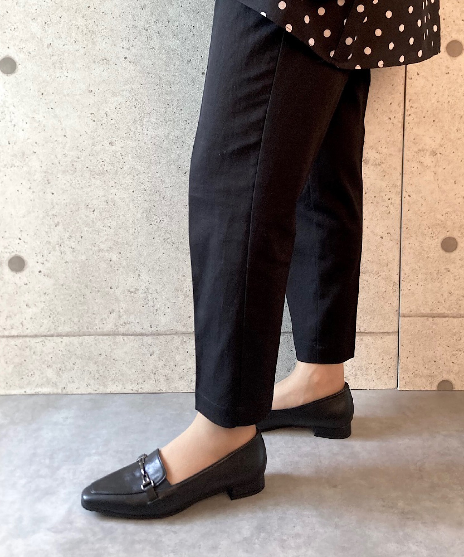 3E／日本製／本革】ローファーパンプス blanc/bleu│Jeffrey Campbell