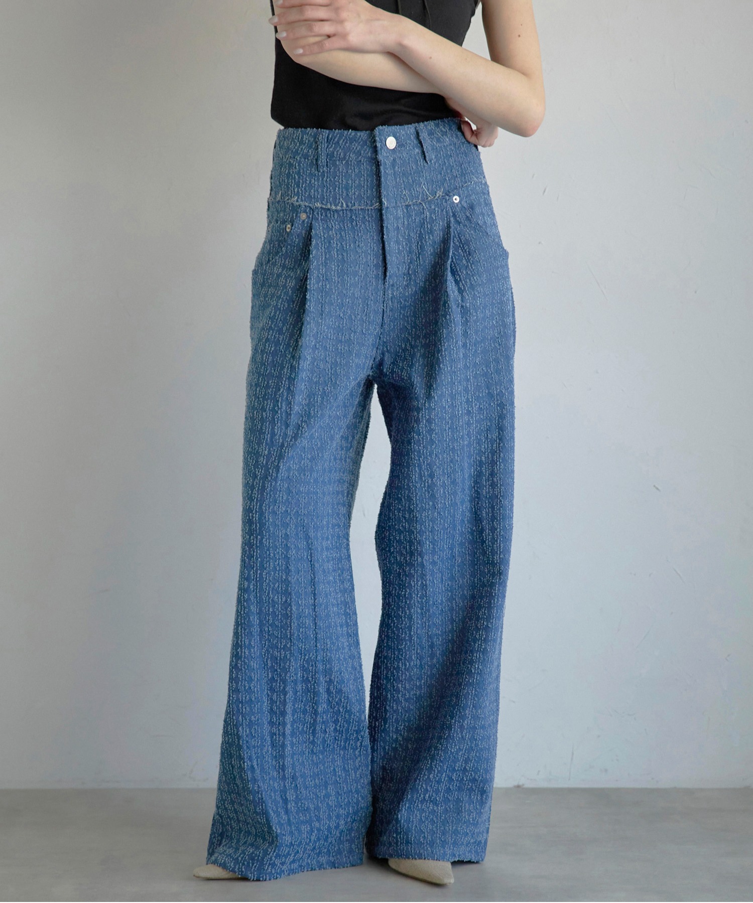 model：H164 着用サイズ：FREE