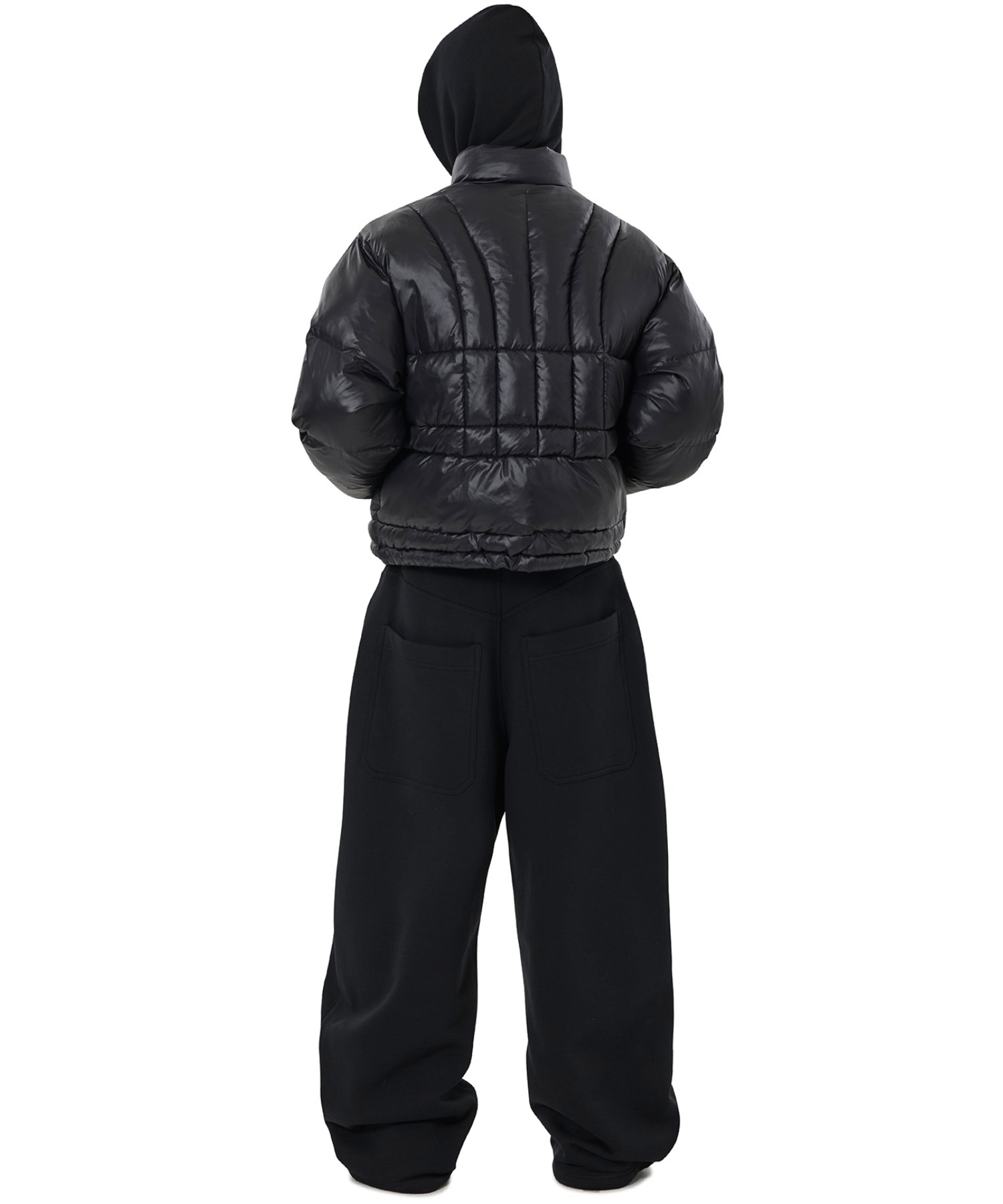OY/オーワイ』VERTICAL PANEL PUFFER JACKET/バーティカルパネル中綿