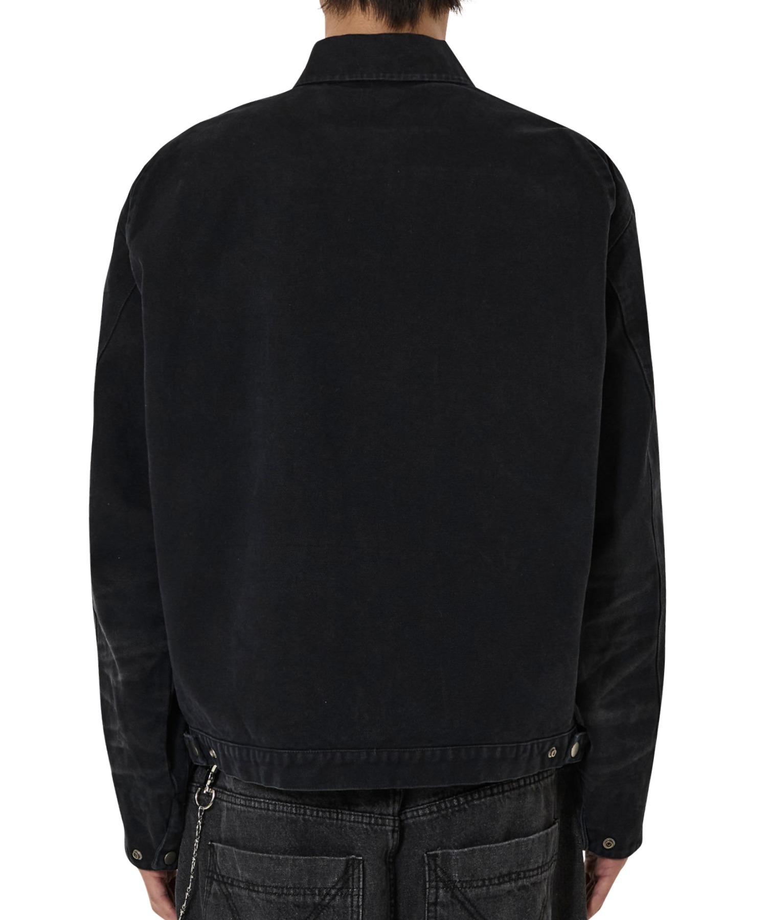 OY(オーワイ)ストリートクロップレザーミックストレンチジャケット OY(オーワイ)ストリートクロップレザーミックストレンチジャケット