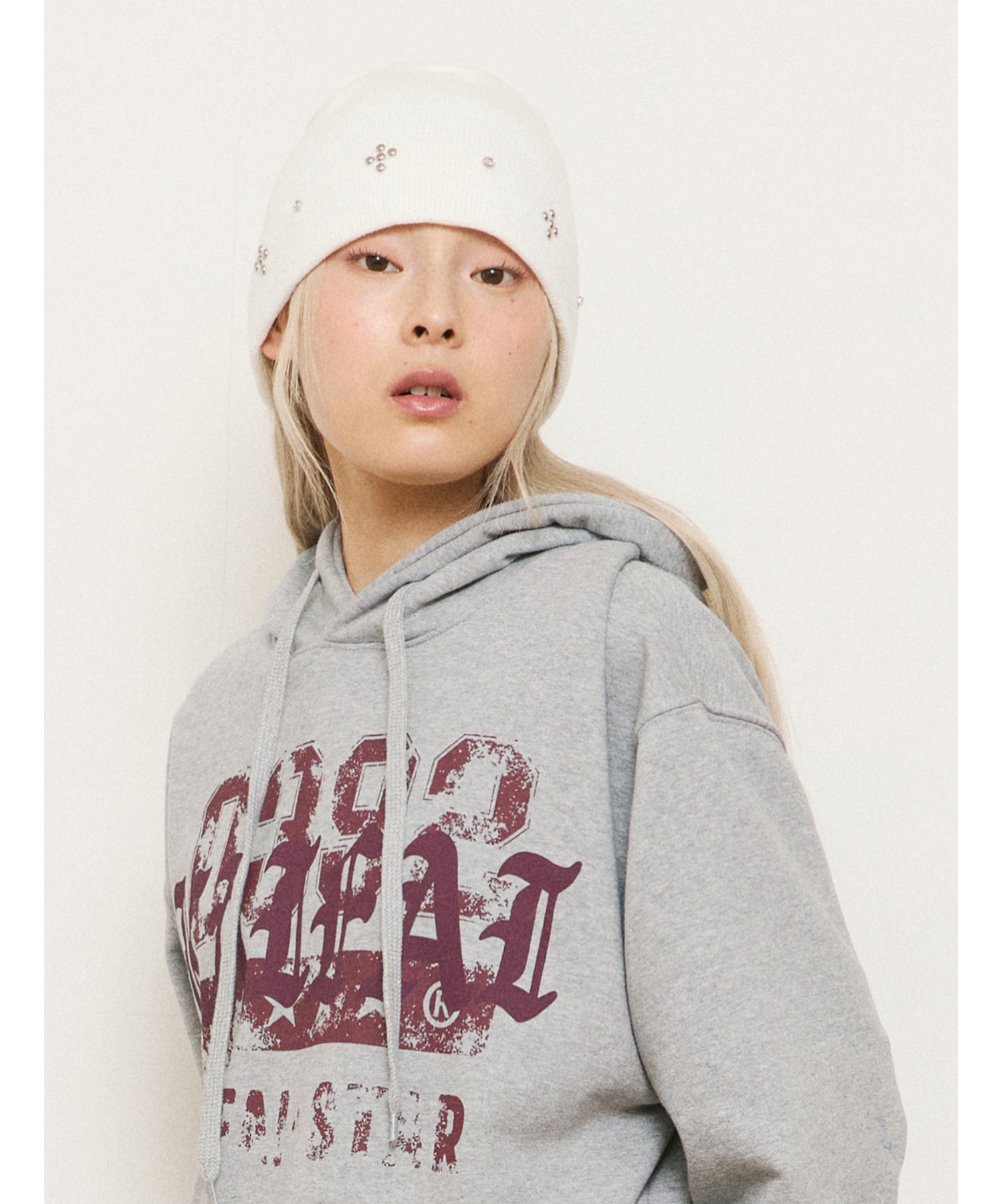 A'GEM/9 × .kom 『kaifai/カイファイ』 KF Studed Beanie/スタッズ