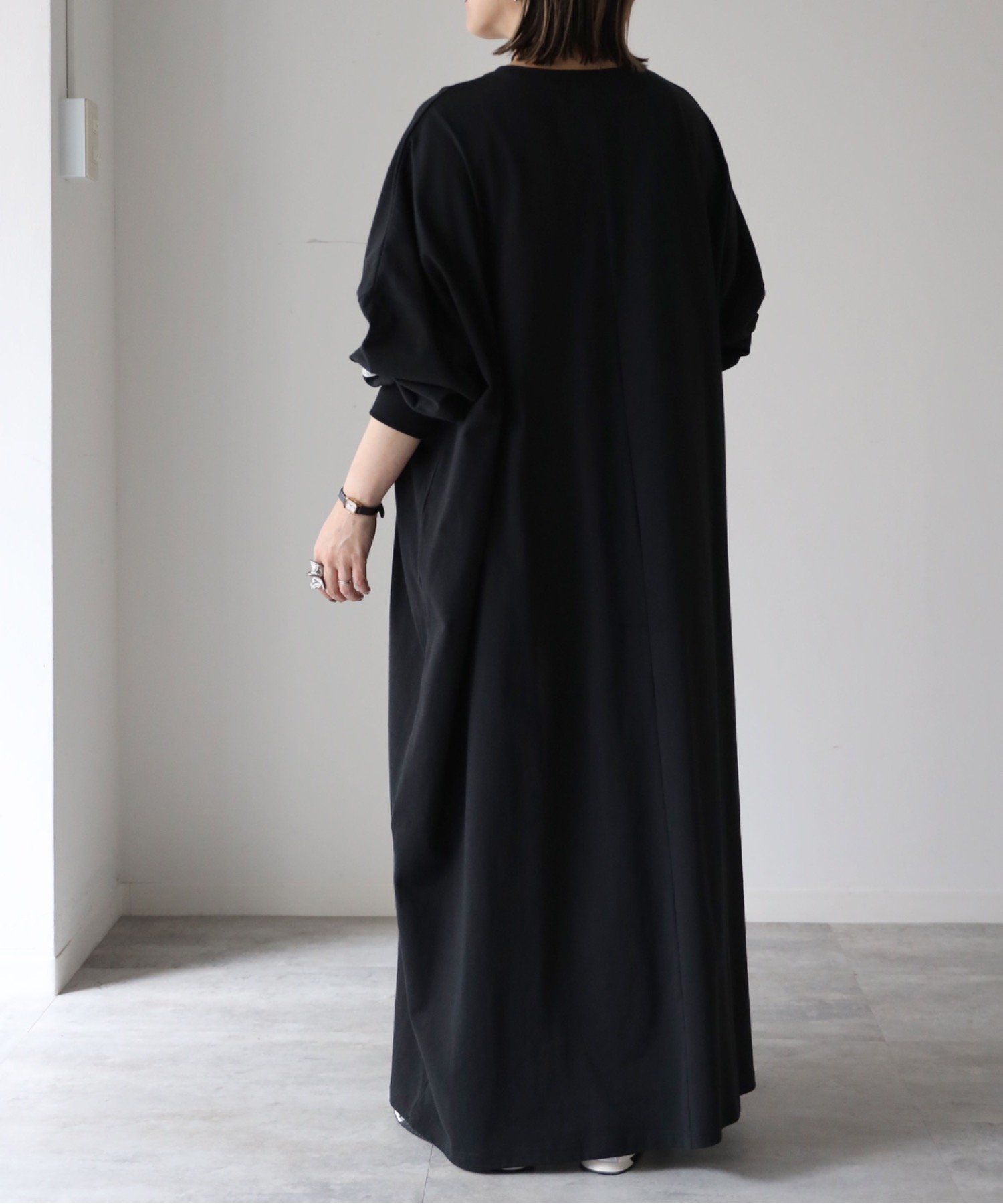model：155cm. 着用サイズ：FREE