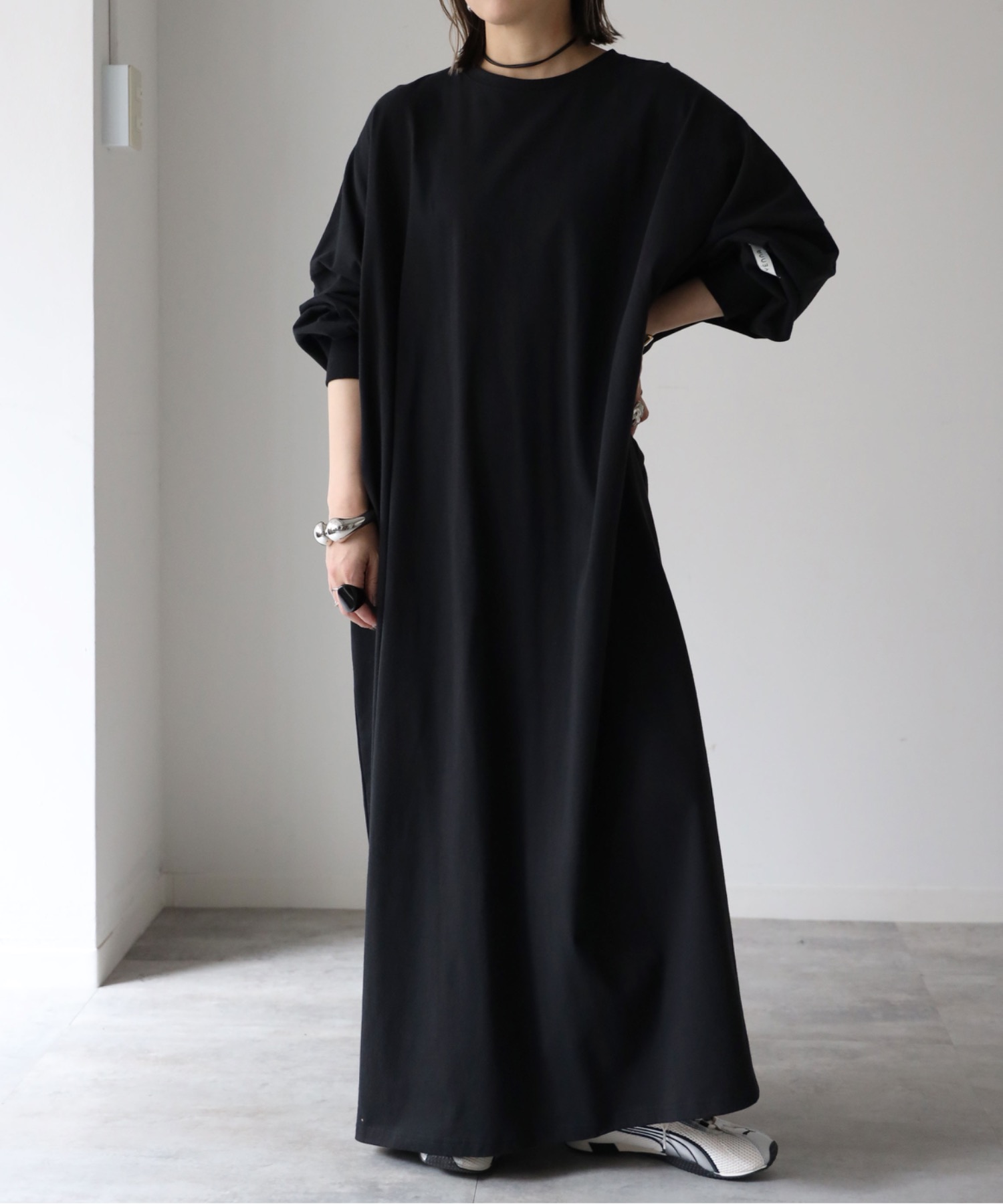model：155cm. 着用サイズ：FREE