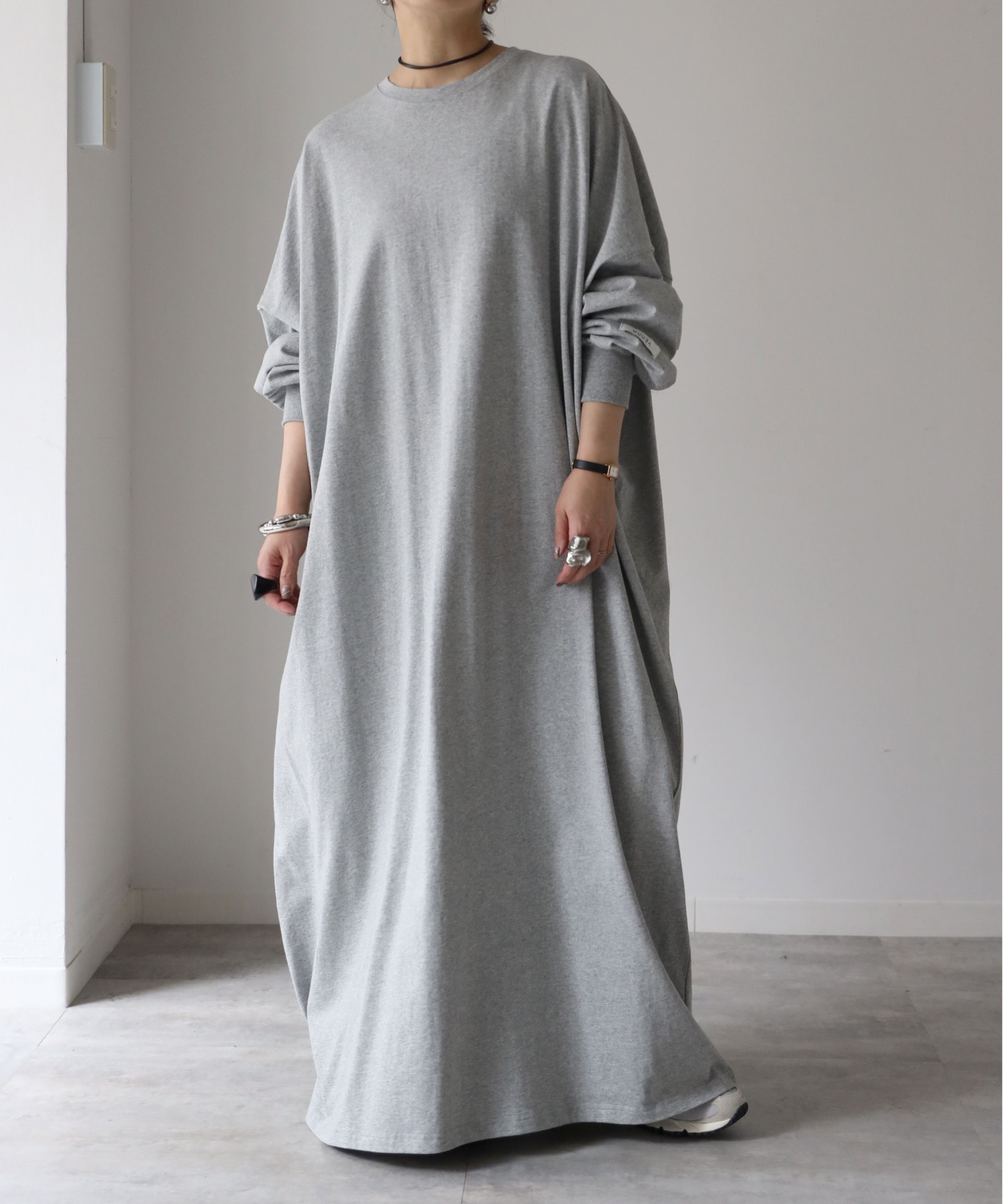 model：155cm. 着用サイズ：FREE