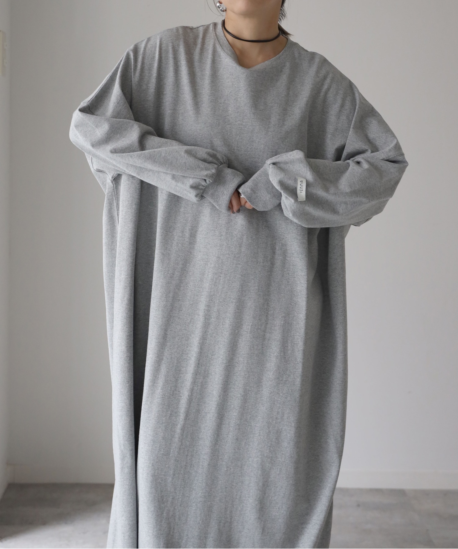 model：155cm. 着用サイズ：FREE