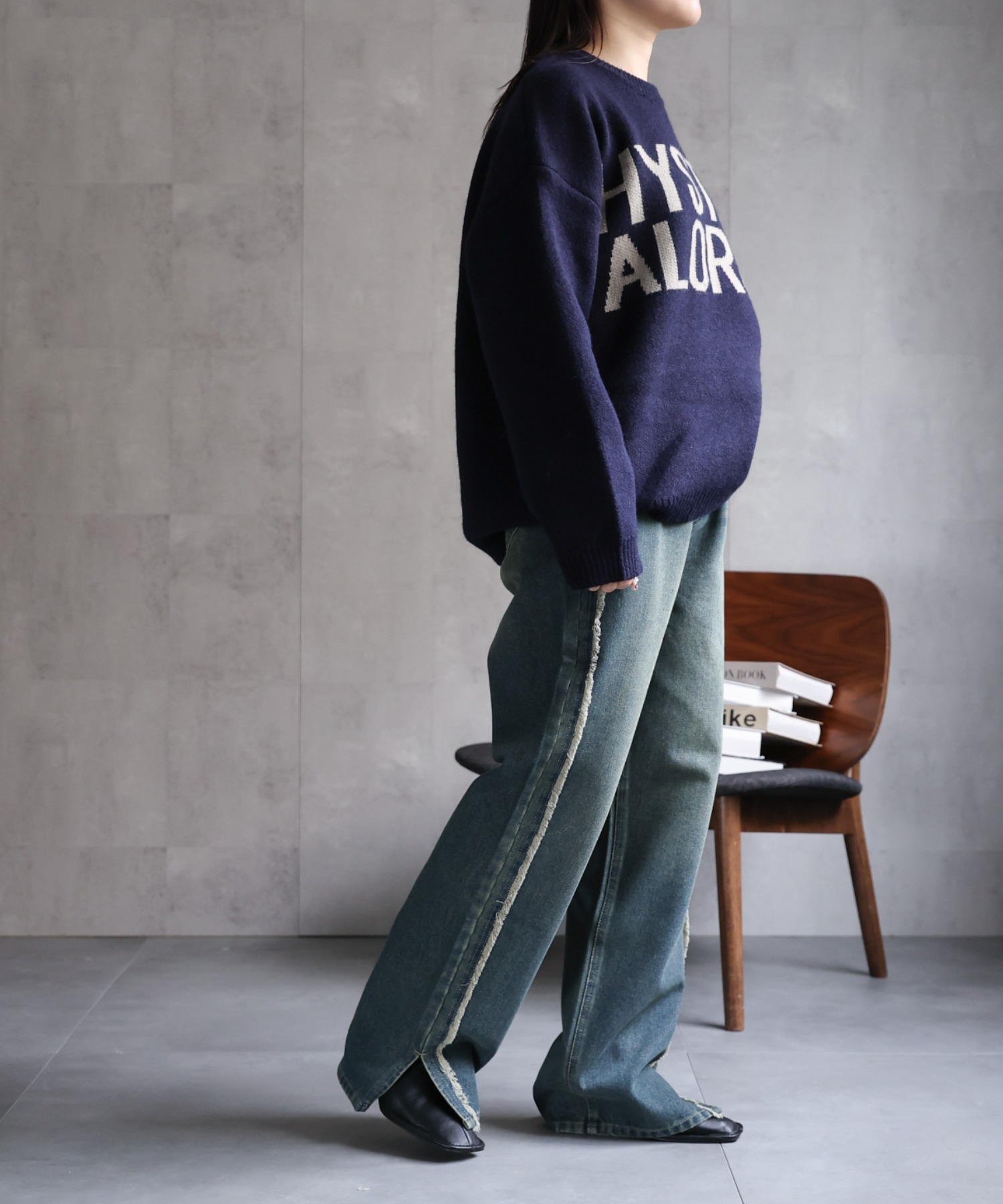 model：158cm 着用サイズ：FREE