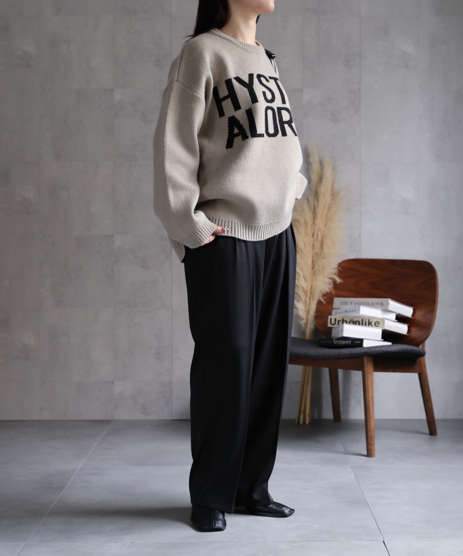 model：158cm 着用サイズ：FREE
