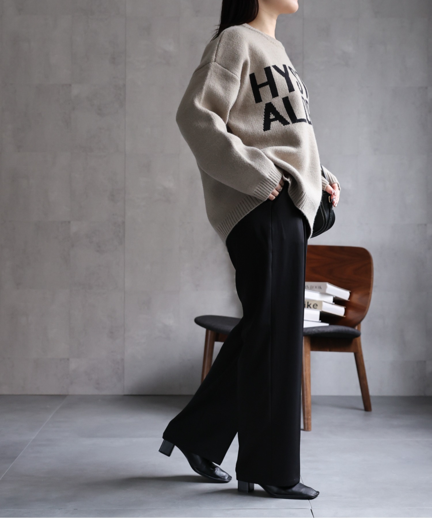 model：158cm 着用サイズ：FREE