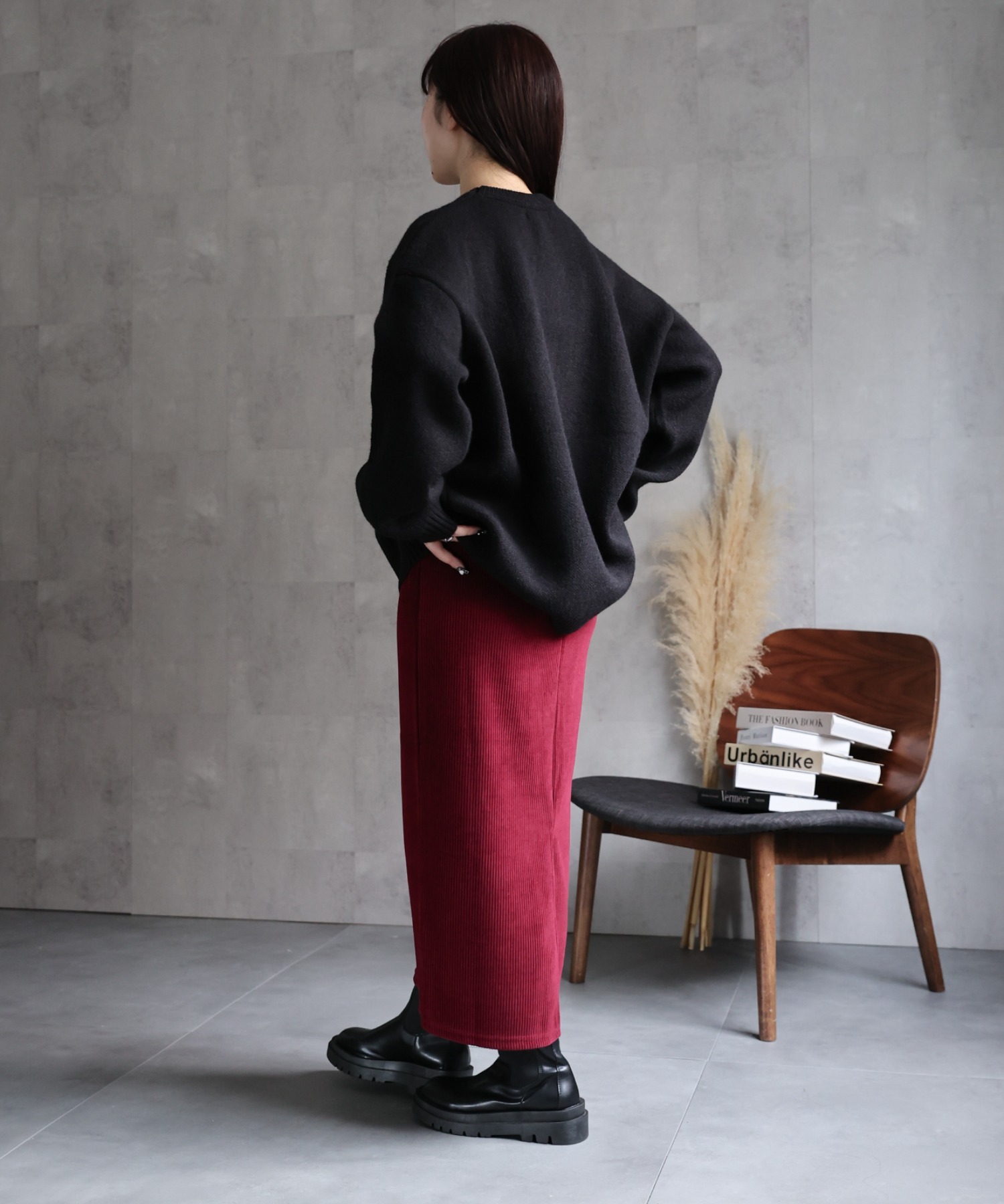 model：158cm 着用サイズ：FREE