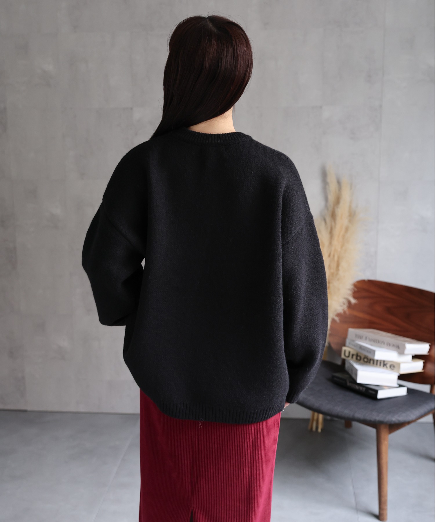 model：158cm 着用サイズ：FREE