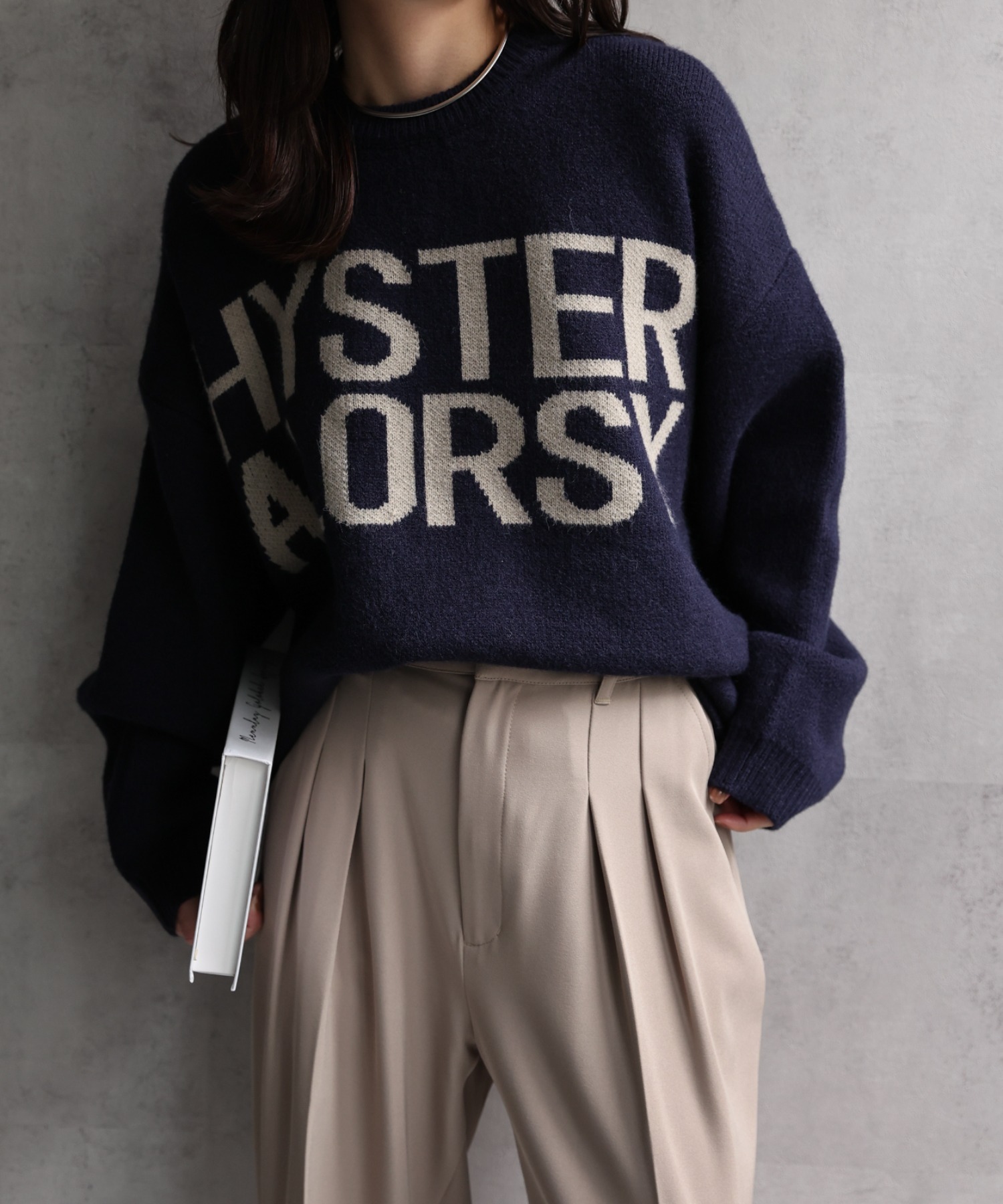 model：156cm 着用サイズ：FREE