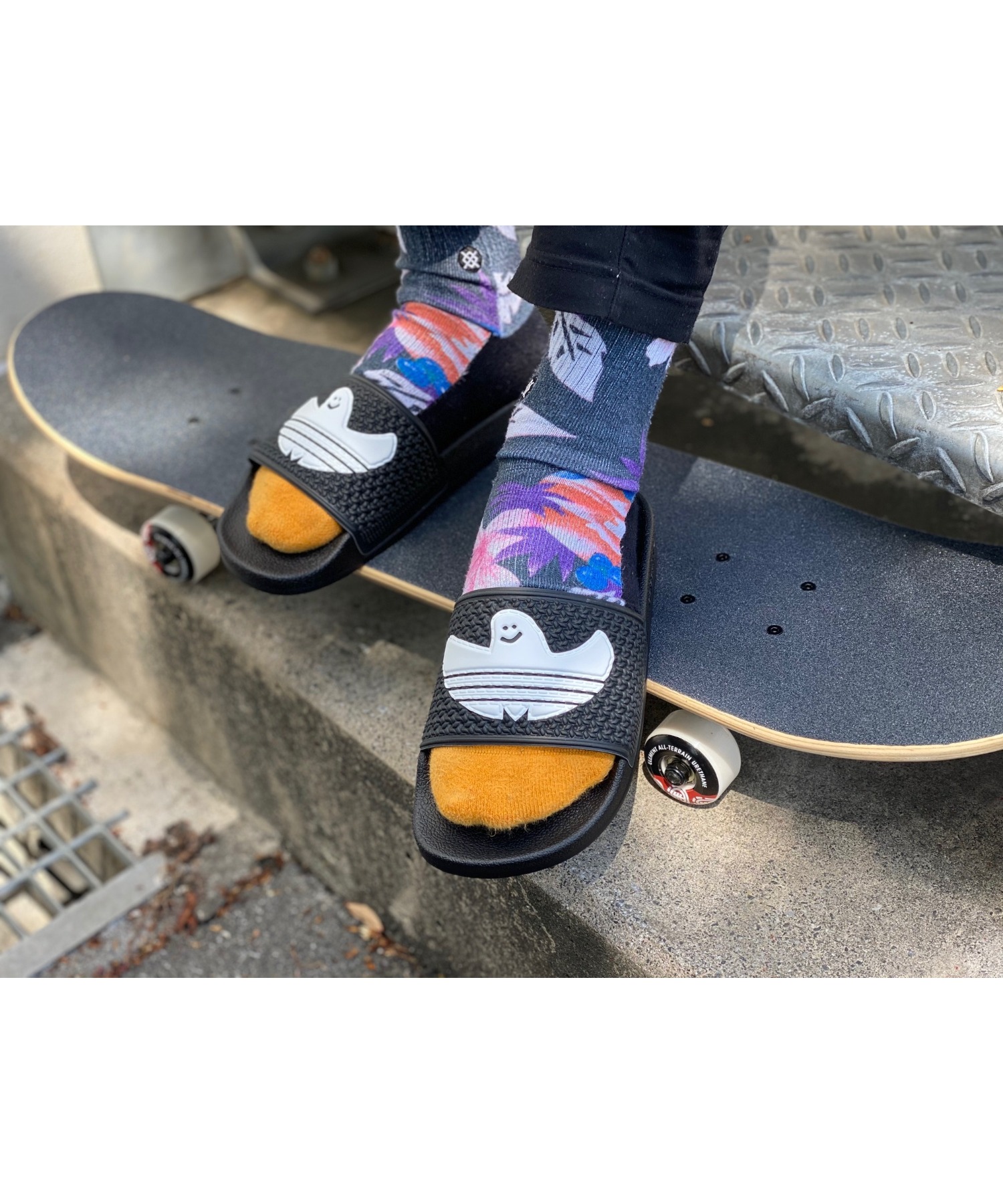 Adidas アディダス スケートボーディング マシュムーフォイル マークゴンザレス コラボ 限定 サンダル シャワーサンダル Urban