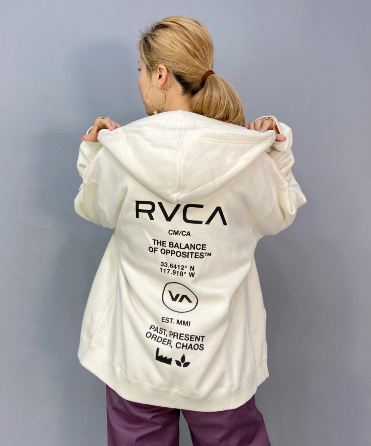 ☆送料無料☆RVCA(ルーカ)×クリスチャン・ホソイトレーナー☆ - パーカー