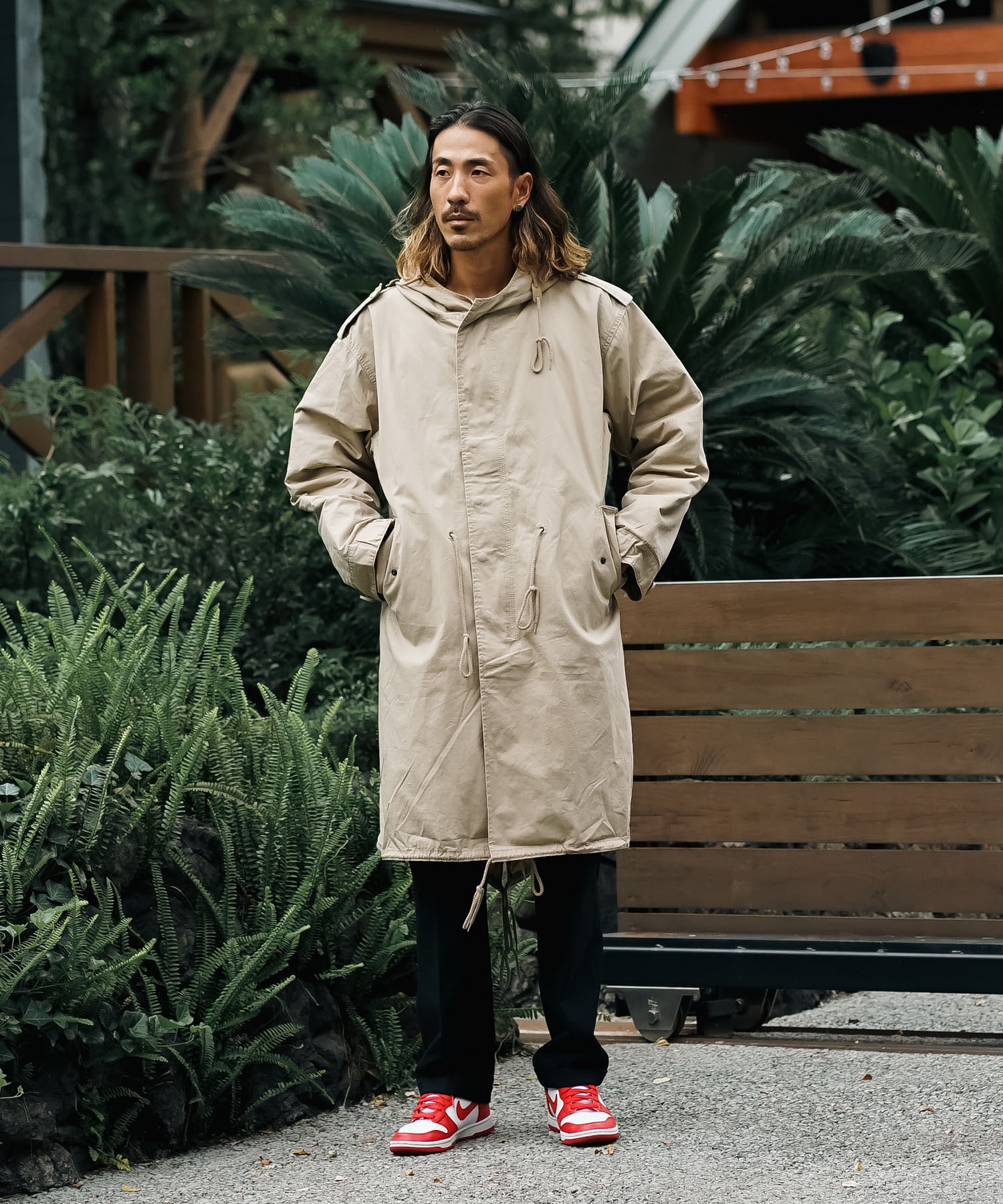 HOUSTON/ヒューストン】M-51 PARKA with LINER ヒューストン モッズ