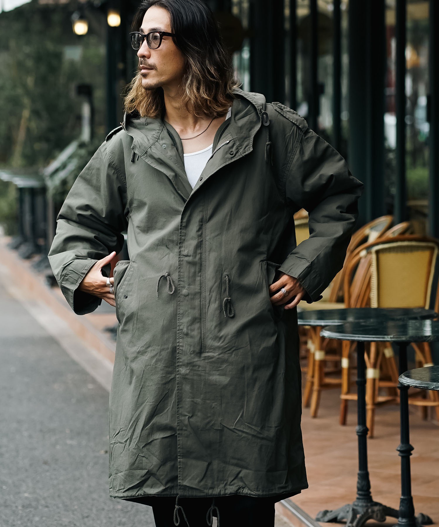 HOUSTON/ヒューストン】M-51 PARKA with LINER ヒューストン モッズ
