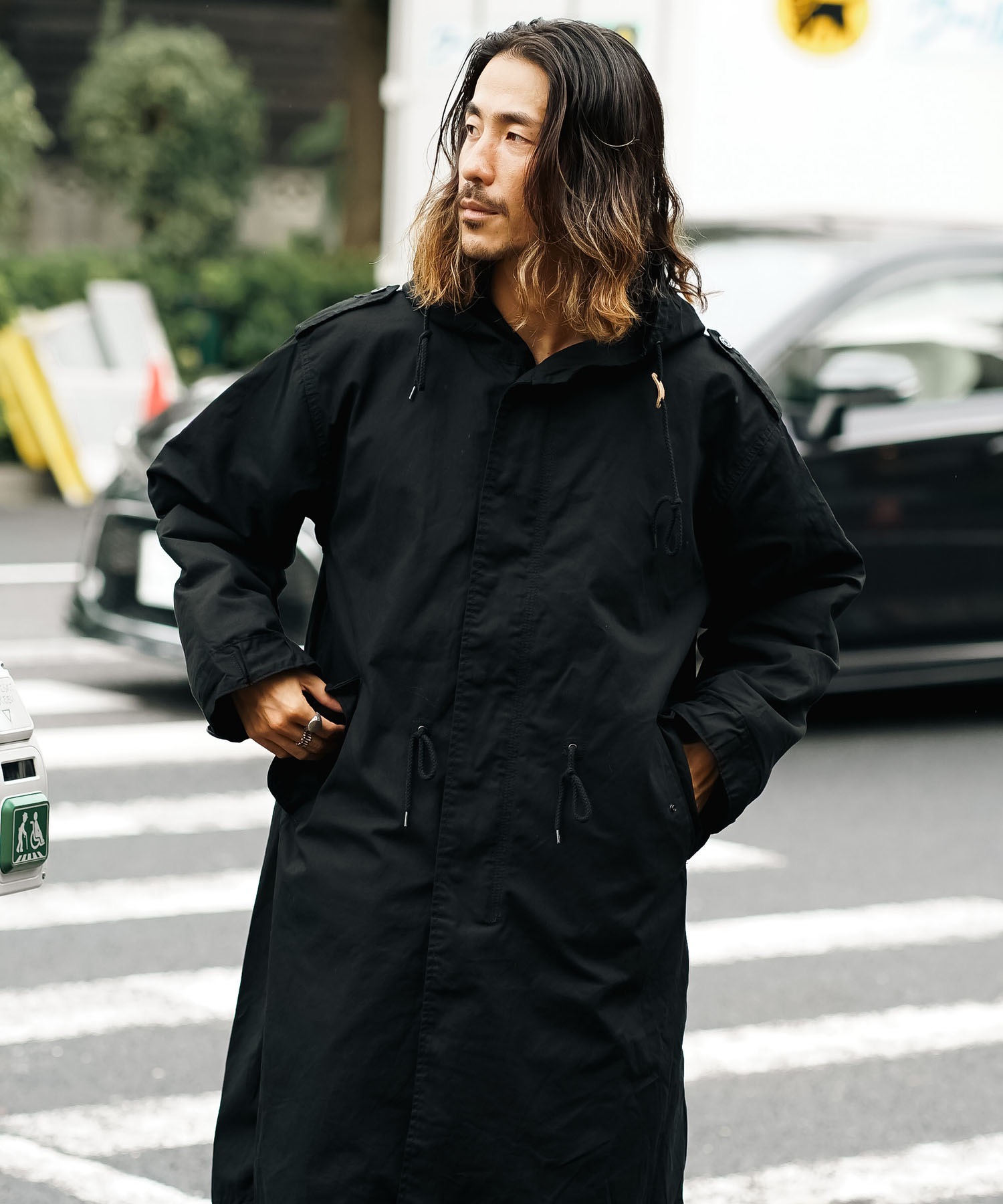 HOUSTON M-1951 パーカー ☆M-1951 パーカ PARKA モッズコート S HOUSTON HOUSTON PARKA, SHELL